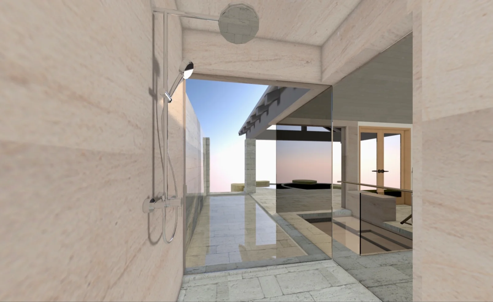 MASTER BATH SHOWER TO REFLECTING POOL.jpg