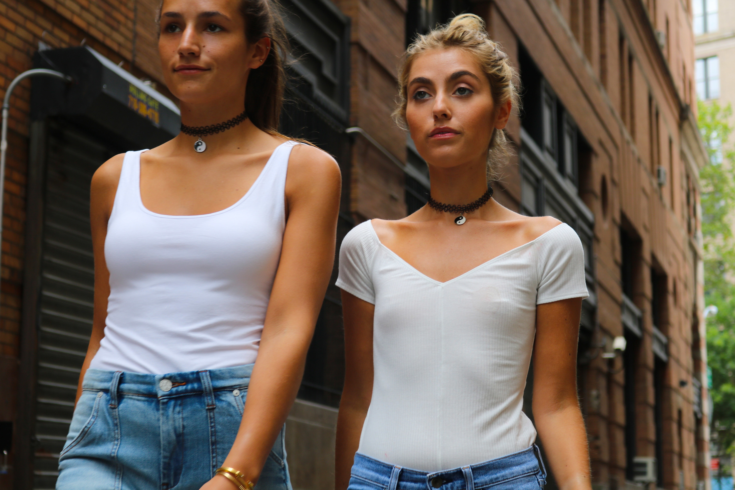 SOPHIE AND CHARLOTTE BICKLEY YIN 2MY YANG CHOKER
