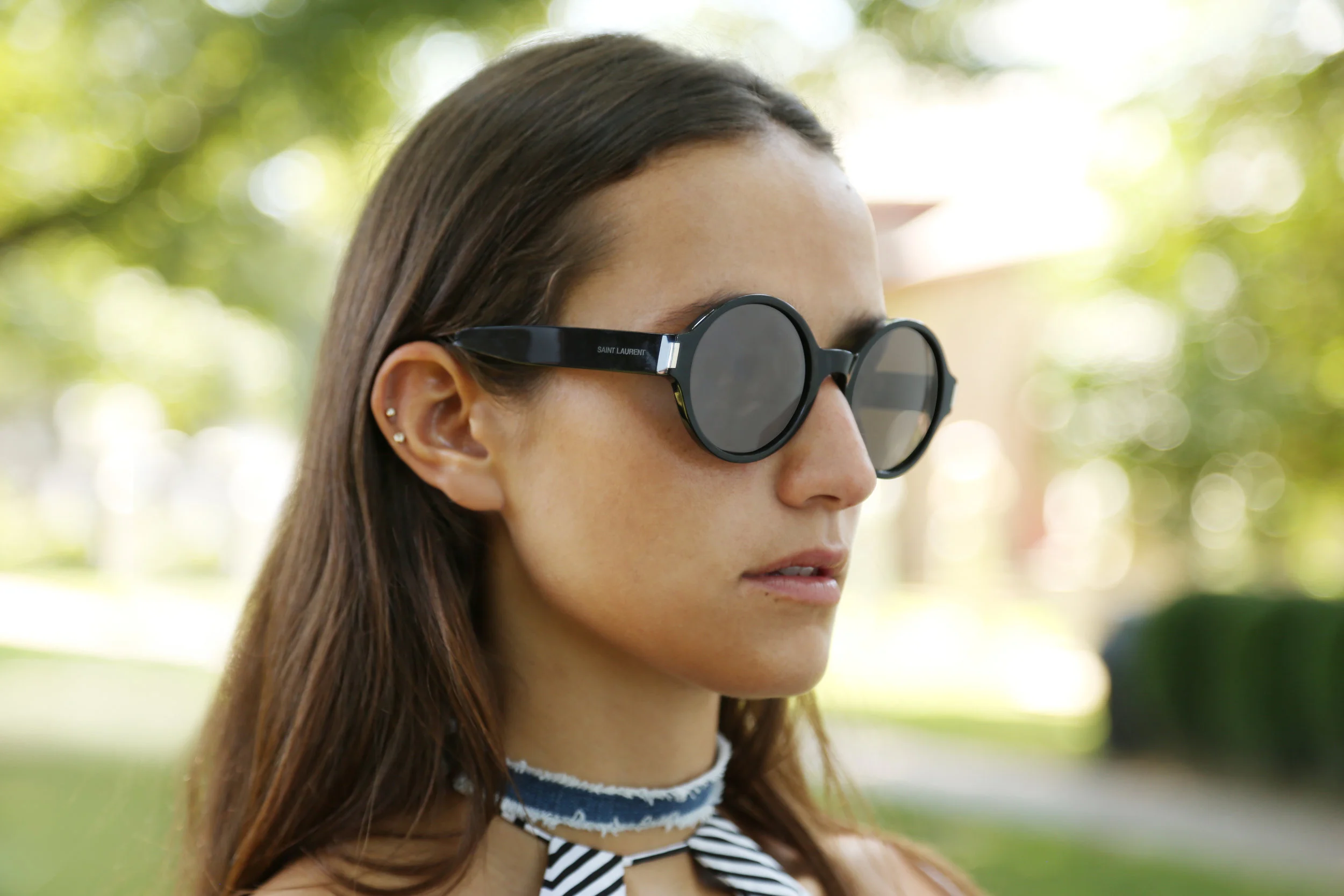 SOPHIE BICKLEY SAINT LAURENT SUNGLASSES DETAILS