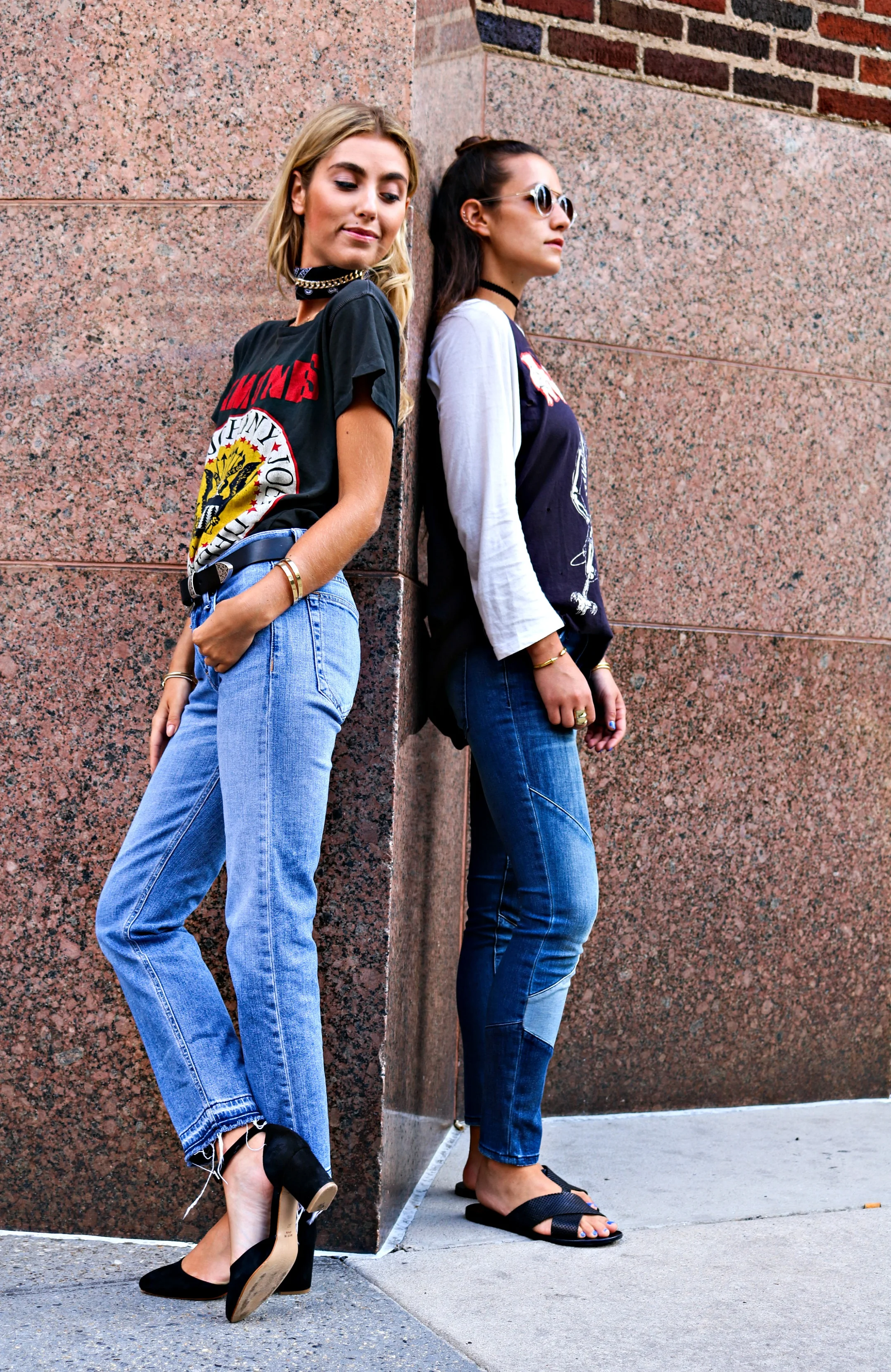 SOPHIE AND CHARLOTTE BICKLEY YIN 2MY YANG SISTER BLOGGERS GRAPHIC TEES