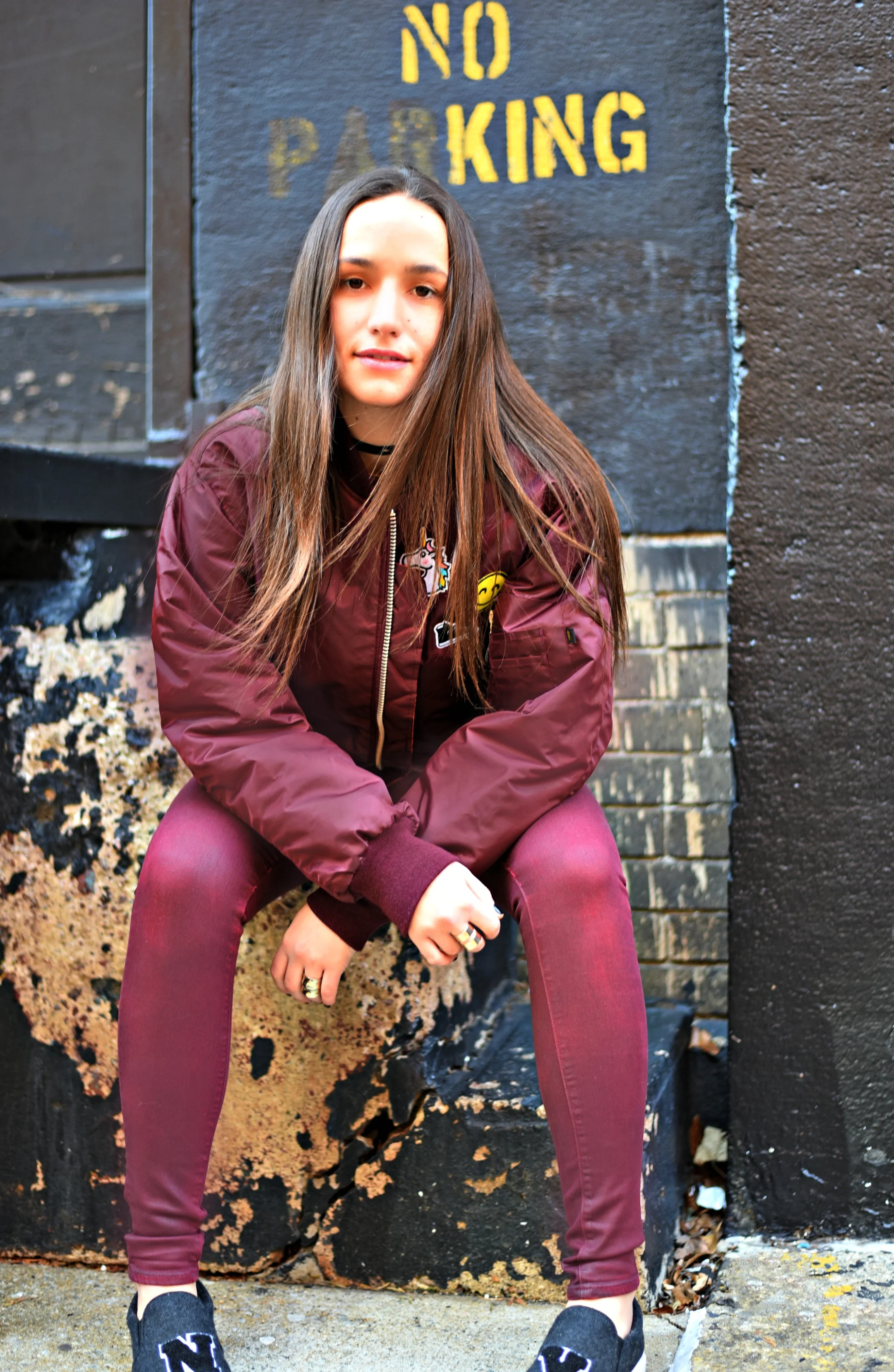 SOPHIE BICKLEY YIN 2MY YANG SISTER FASHION BLOGGERS NYC UNEMPLOYED DENIM PERSONALIZED BOMBER JACKET POST 3.jpg