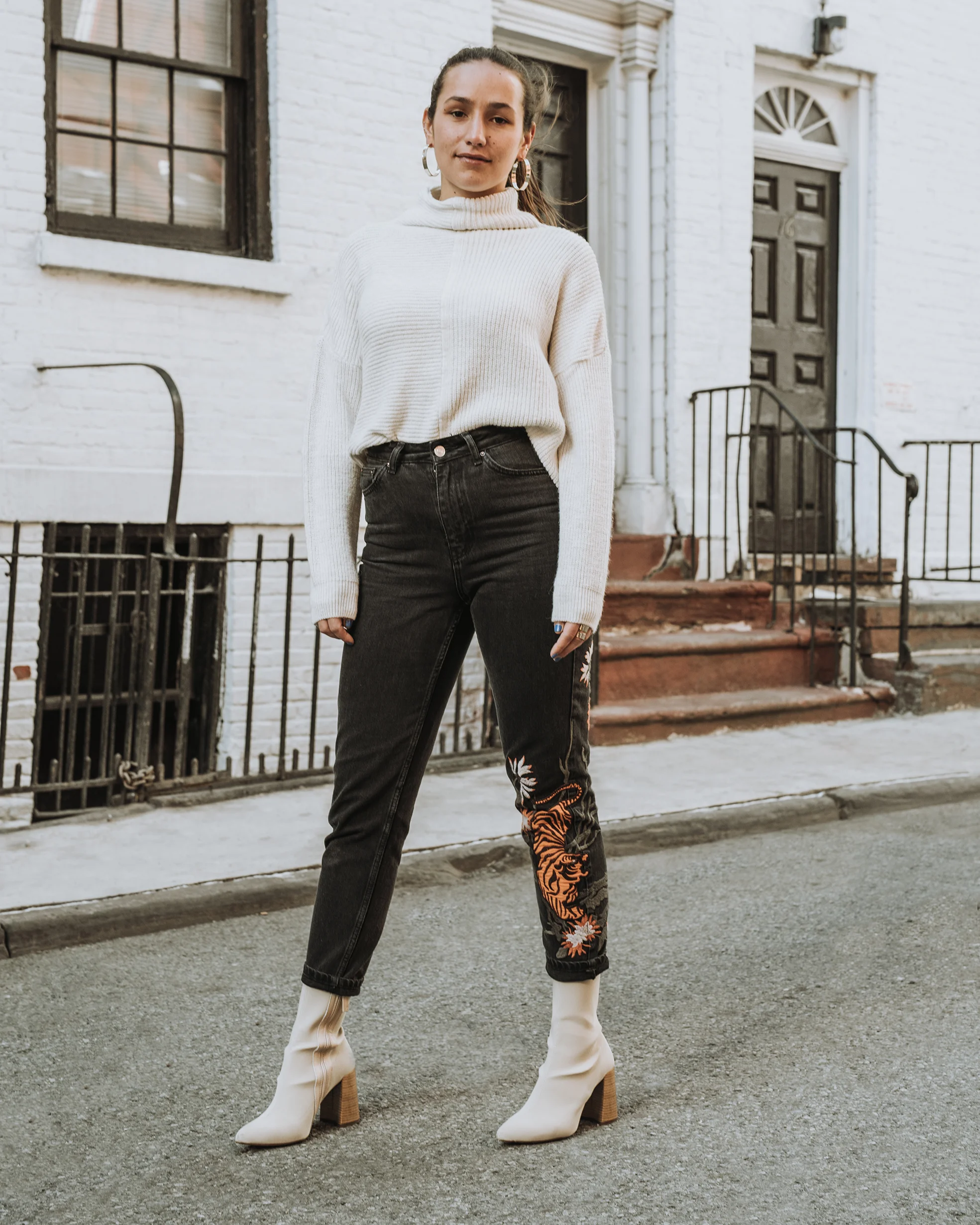 SOPHIE BICKLEY YIN 2MY YANG SISTER FASHION BLOGGERS TOPSHOP DENIM POST