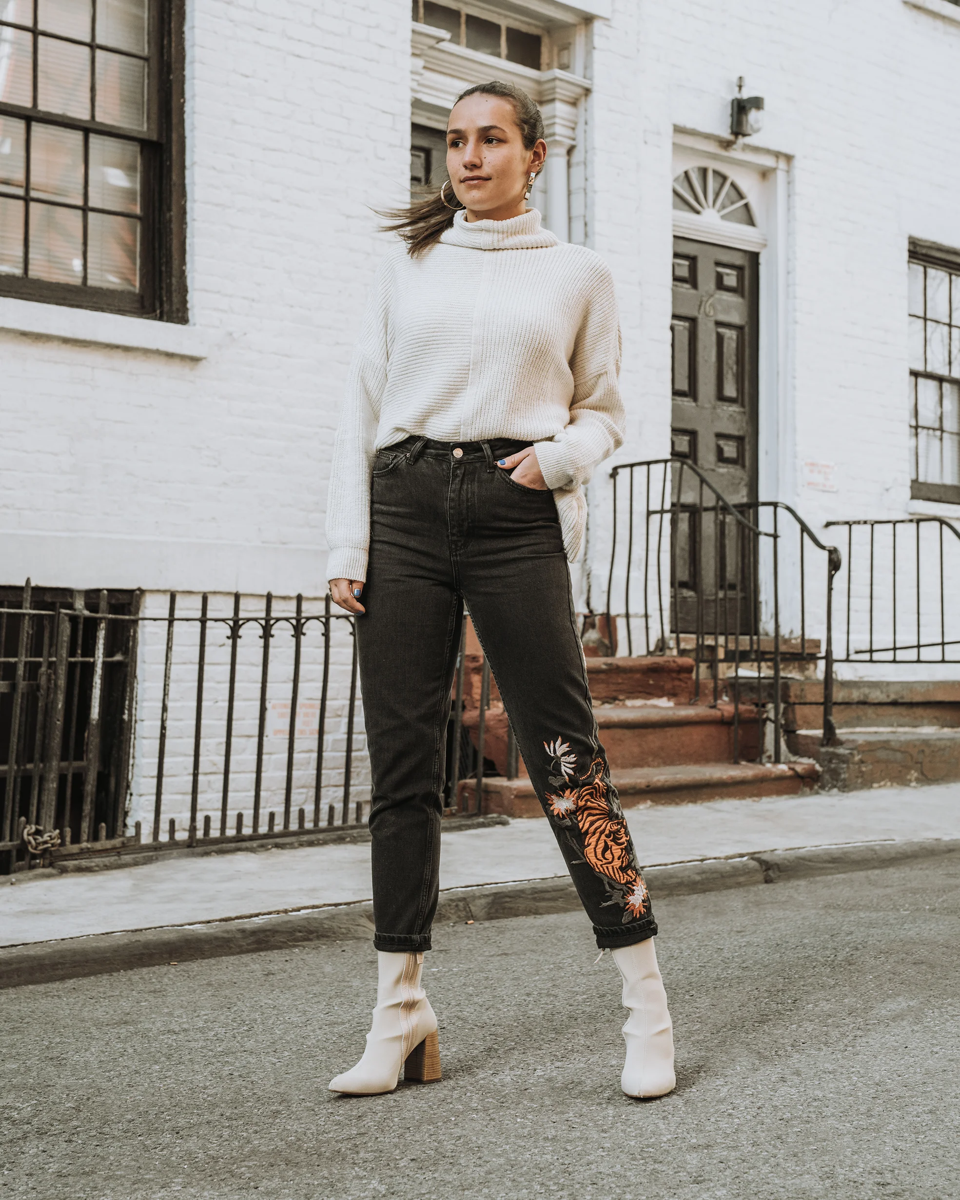 SOPHIE BICKLEY YIN 2MY YANG SISTER FASHION BLOGGERS TOPSHOP DENIM POST