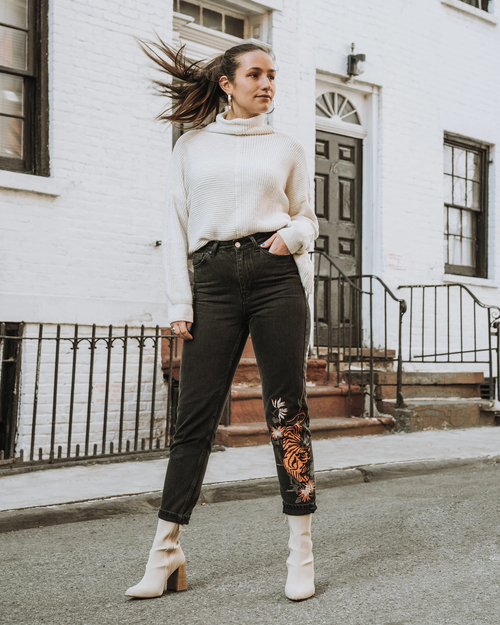 SOPHIE BICKLEY YIN 2MY YANG SISTER FASHION BLOGGERS TOPSHOP DENIM POST