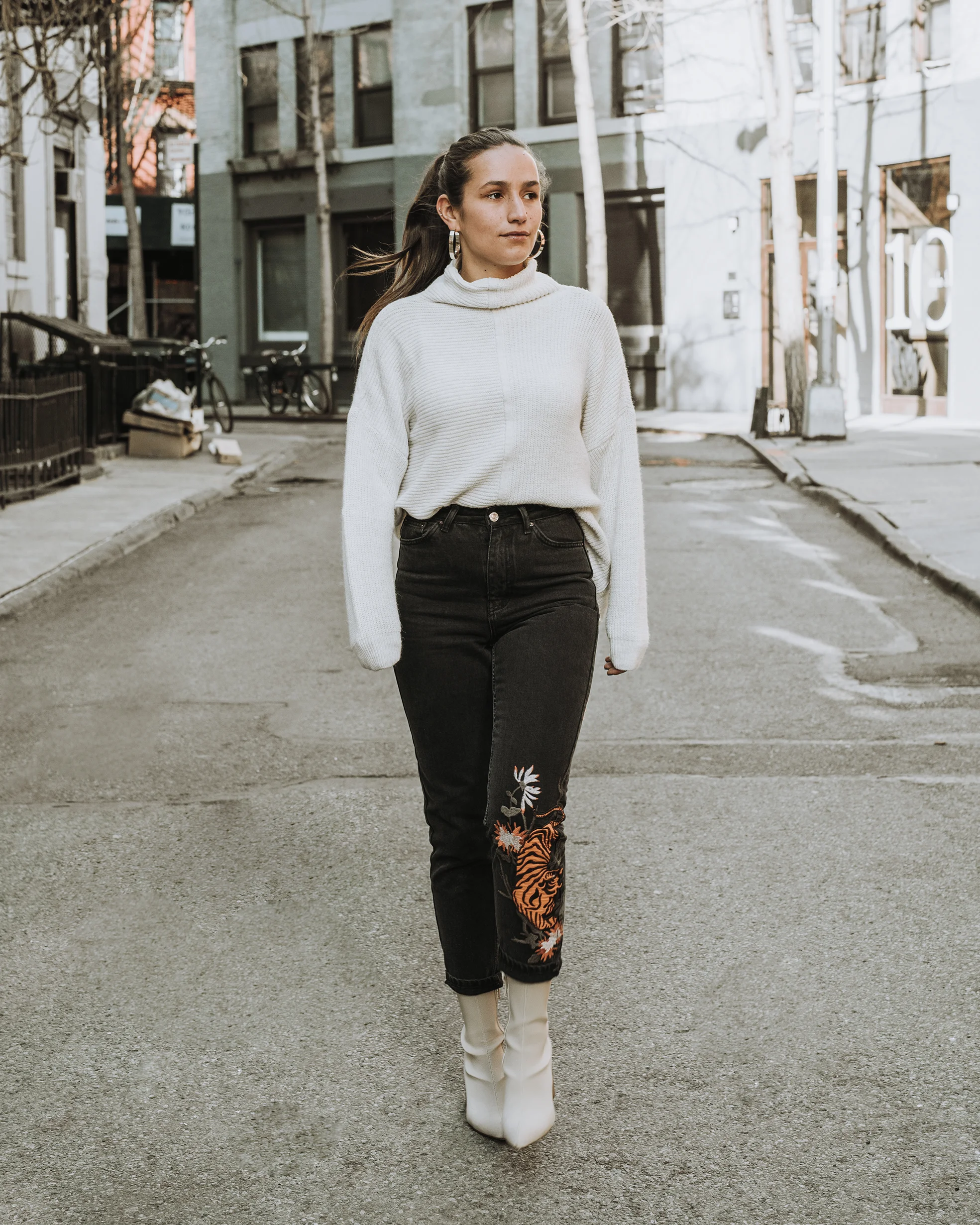 SOPHIE BICKLEY YIN 2MY YANG SISTER FASHION BLOGGERS TOPSHOP DENIM POST