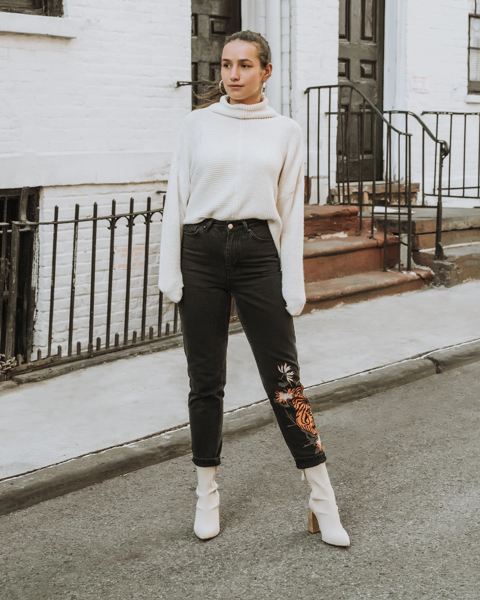 SOPHIE BICKLEY YIN 2MY YANG SISTER FASHION BLOGGERS TOPSHOP DENIM POST