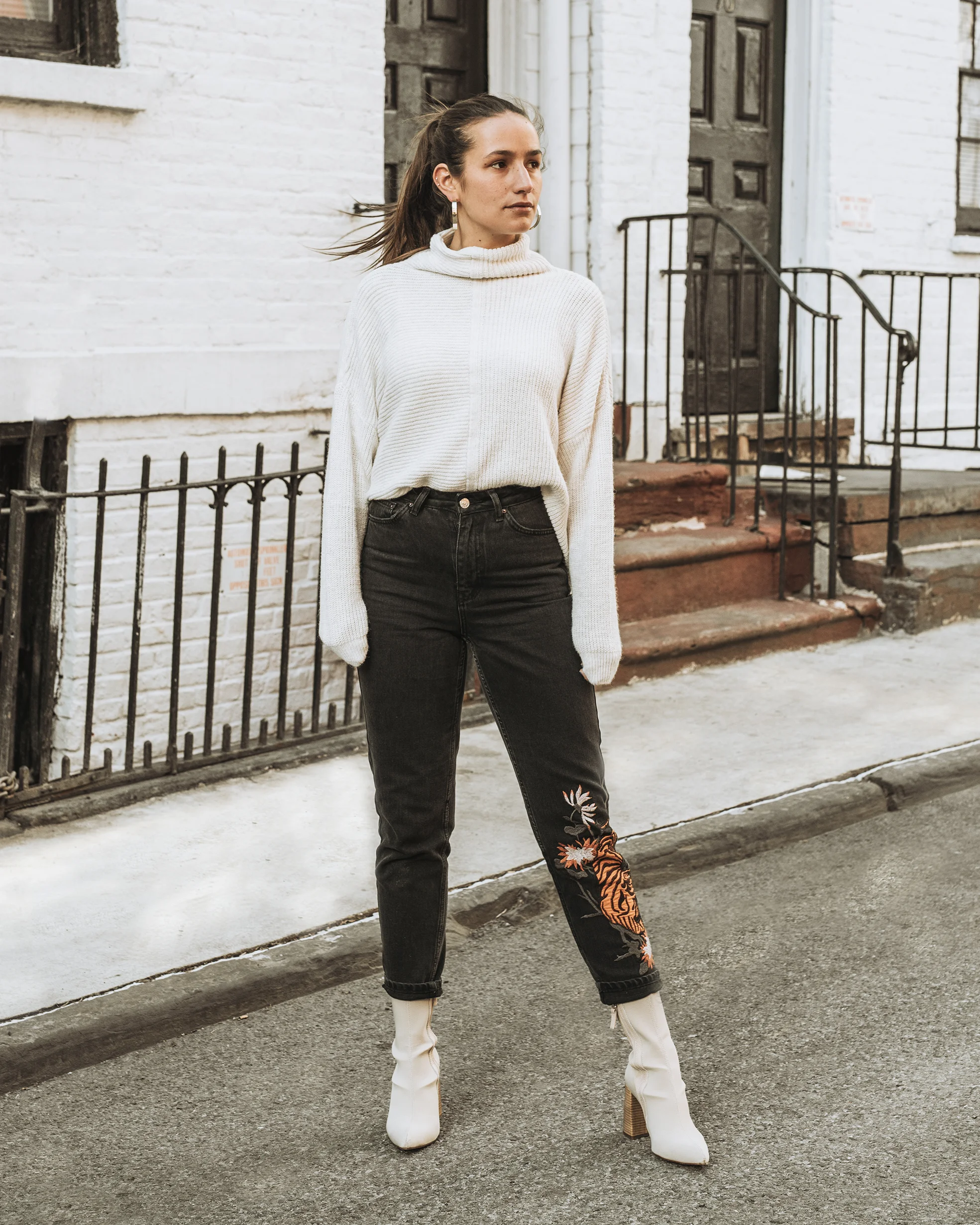 SOPHIE BICKLEY YIN 2MY YANG SISTER FASHION BLOGGERS TOPSHOP DENIM POST