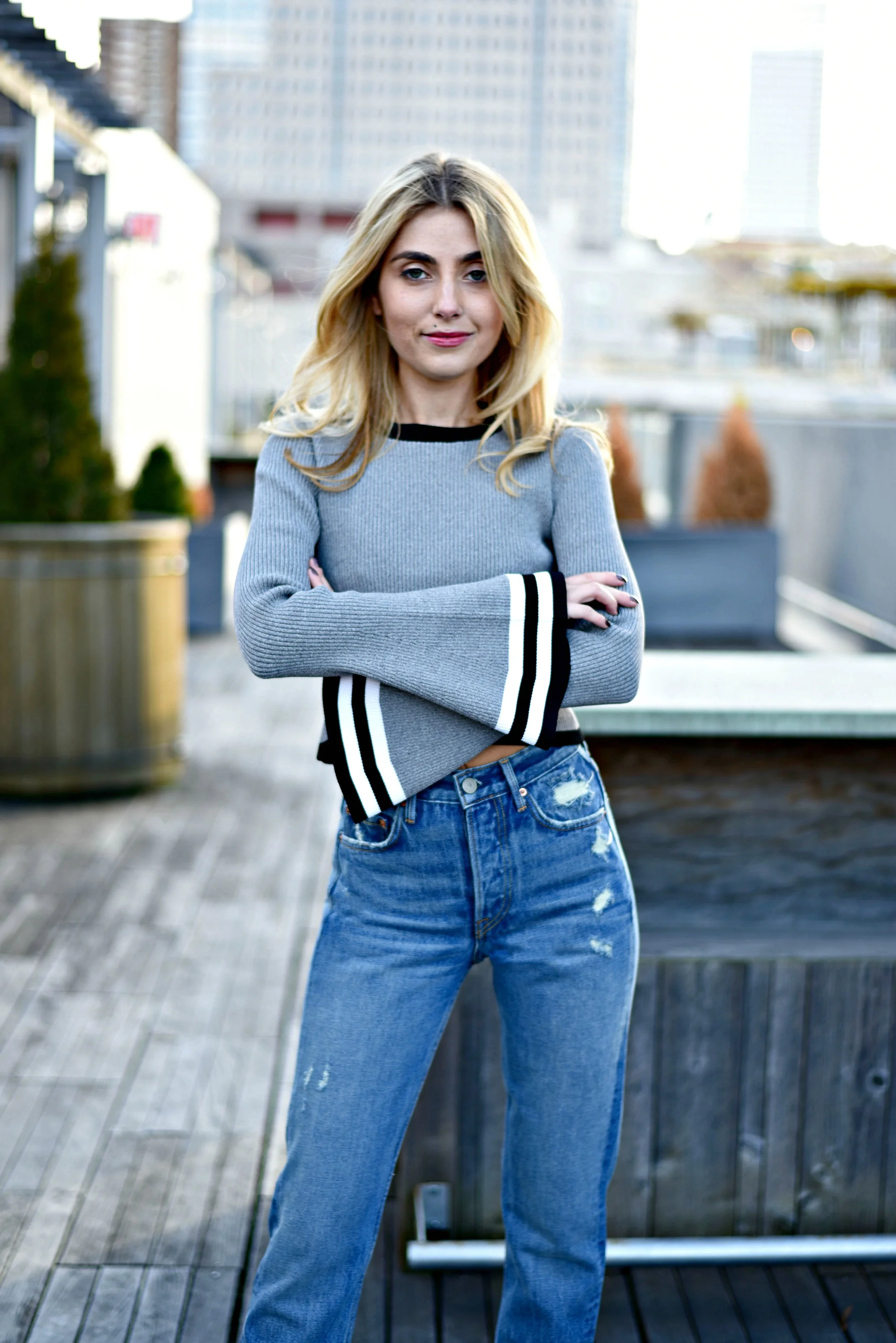 CHARLOTTE BICKLEY YIN 2MY YANG FASHION SISTER BLOGGERS NYC EXAGGERATED SLEEVES POST