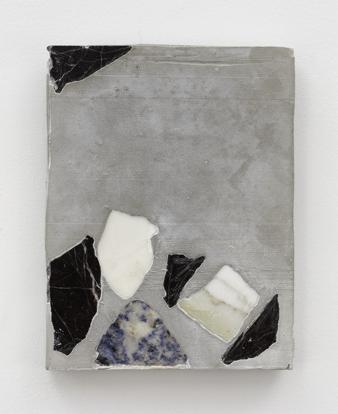 Sam Moyer Untitled, 2017 marble, cement 8 x 6 x 1 in