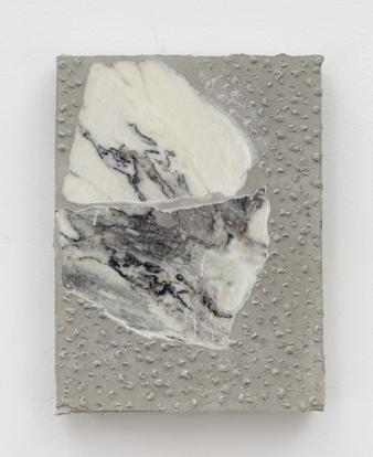 Sam Moyer Untitled, 2017 marble, cement 8 x 6 x 1 in