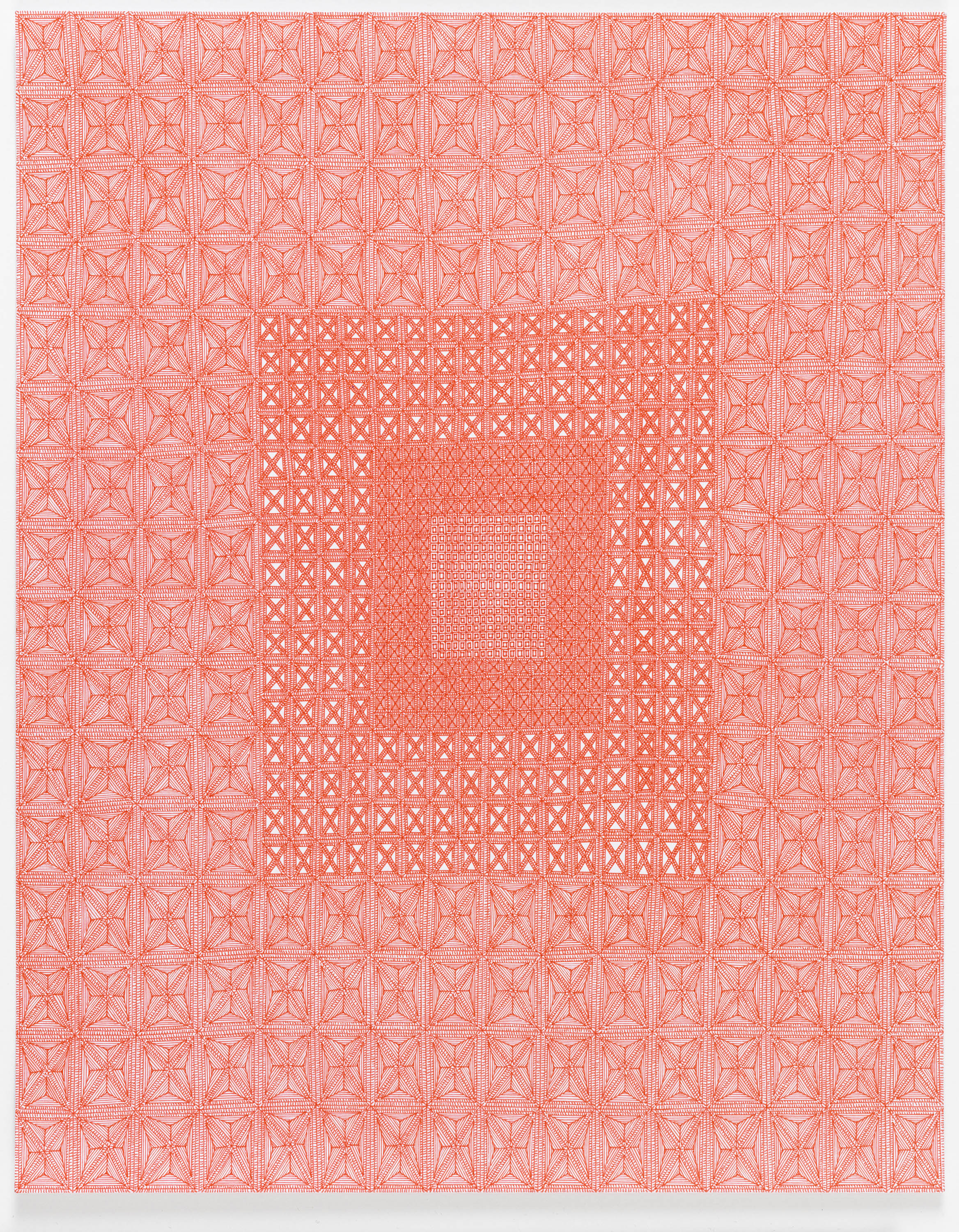 Book 5 Volume 1 Page 4.2 , 2018, pen on paper, 14 x 11 inches, (35.6 x 27.9 cm), SOLD