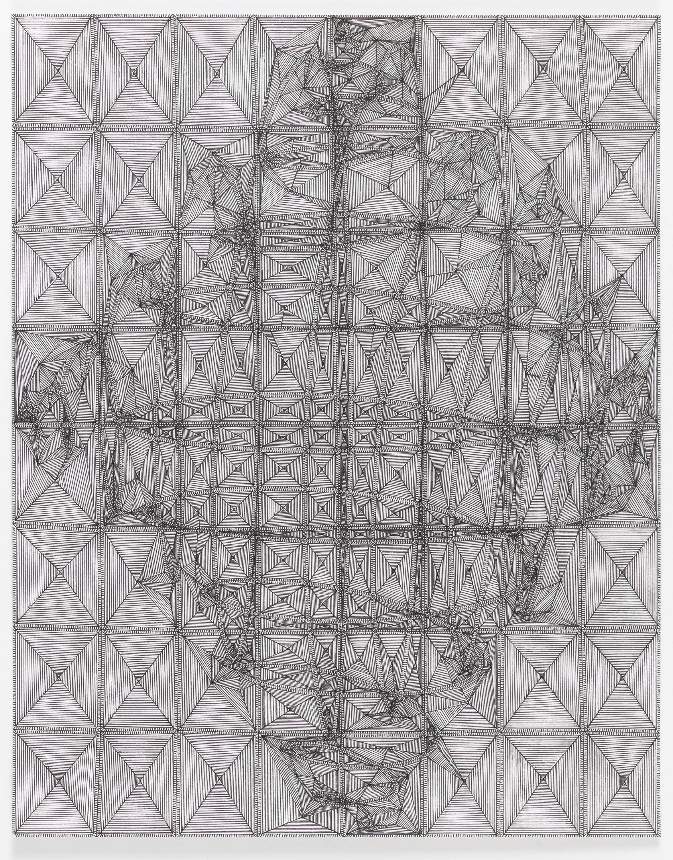 Book 5 Volume 1 Page 11.2 , 2018, pen on paper, 14 x 11 inches, (35.6 x 27.9 cm), $2,200