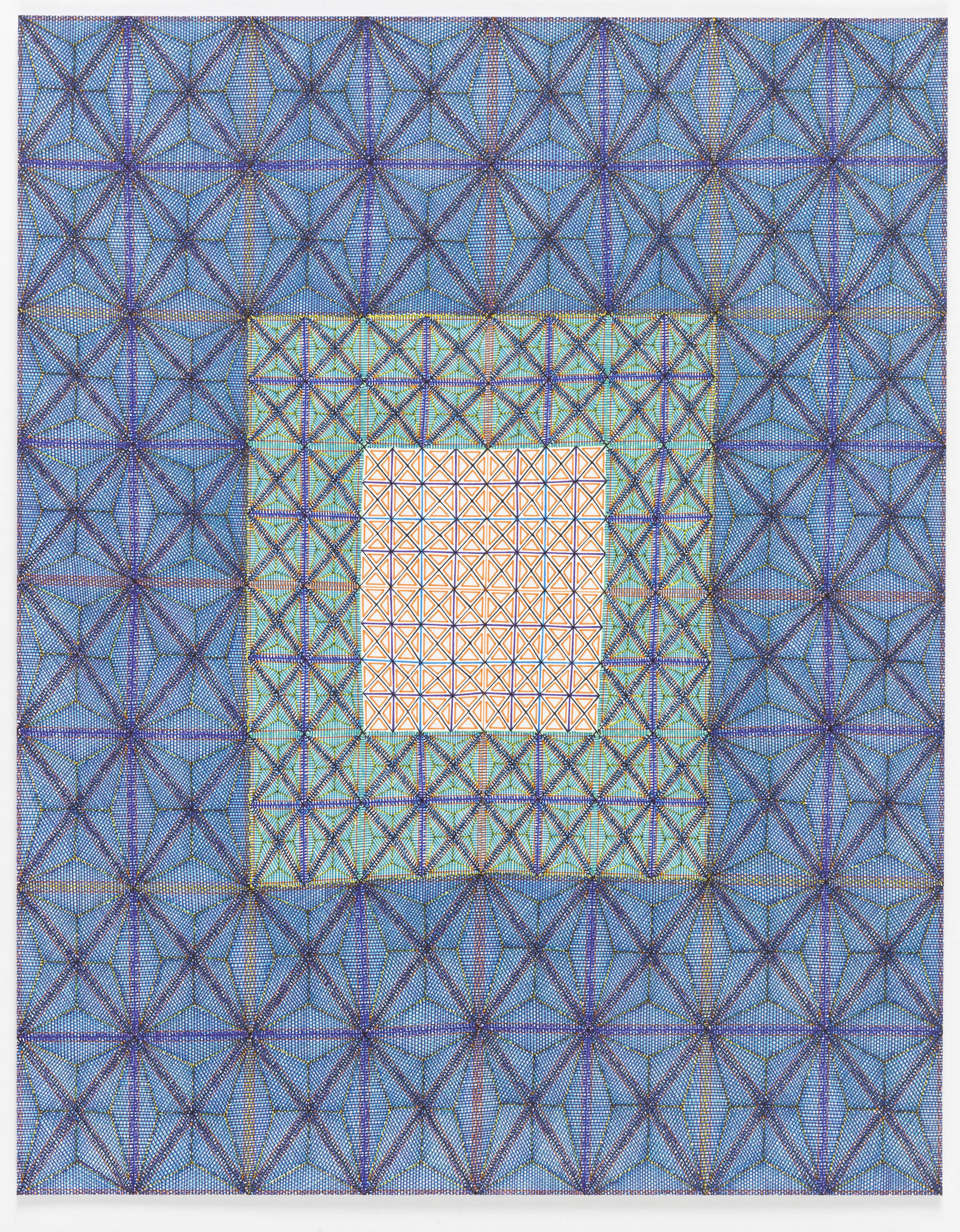 Book 5 Volume 2 Page 1 , 2018, pen on paper, 14 x 11 inches, (35.6 x 27.9 cm), SOLD
