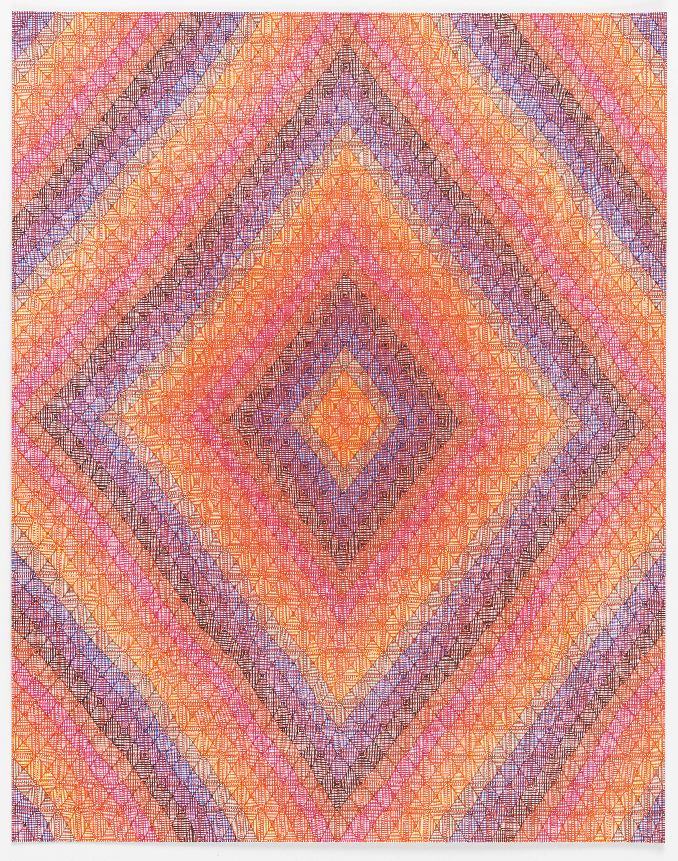 Book 6 Volume 1 Page 1 , 2018, pen on paper, 14 x 11 inches, (35.6 x 27.9 cm), SOLD