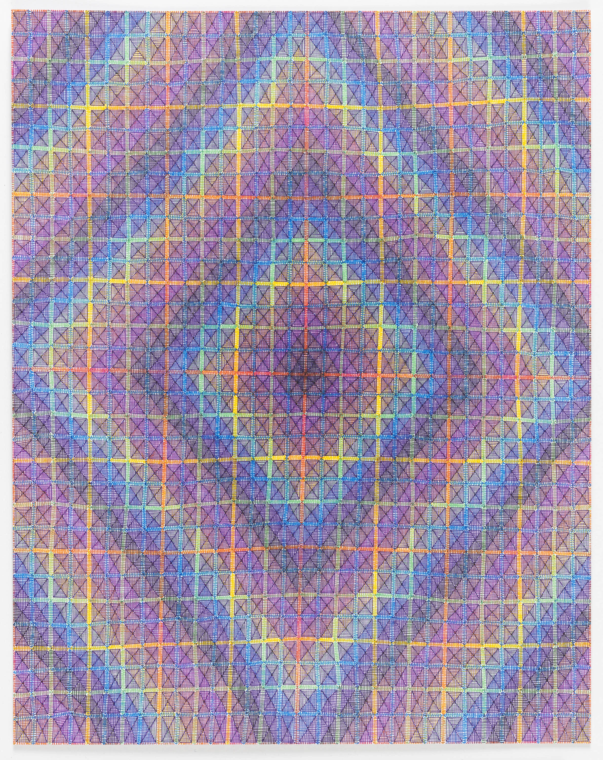 Book 6 Volume 1 Page 2 , 2017, pen on paper, 14 x 11 inches, (35.6 x 27.9 cm), SOLD
