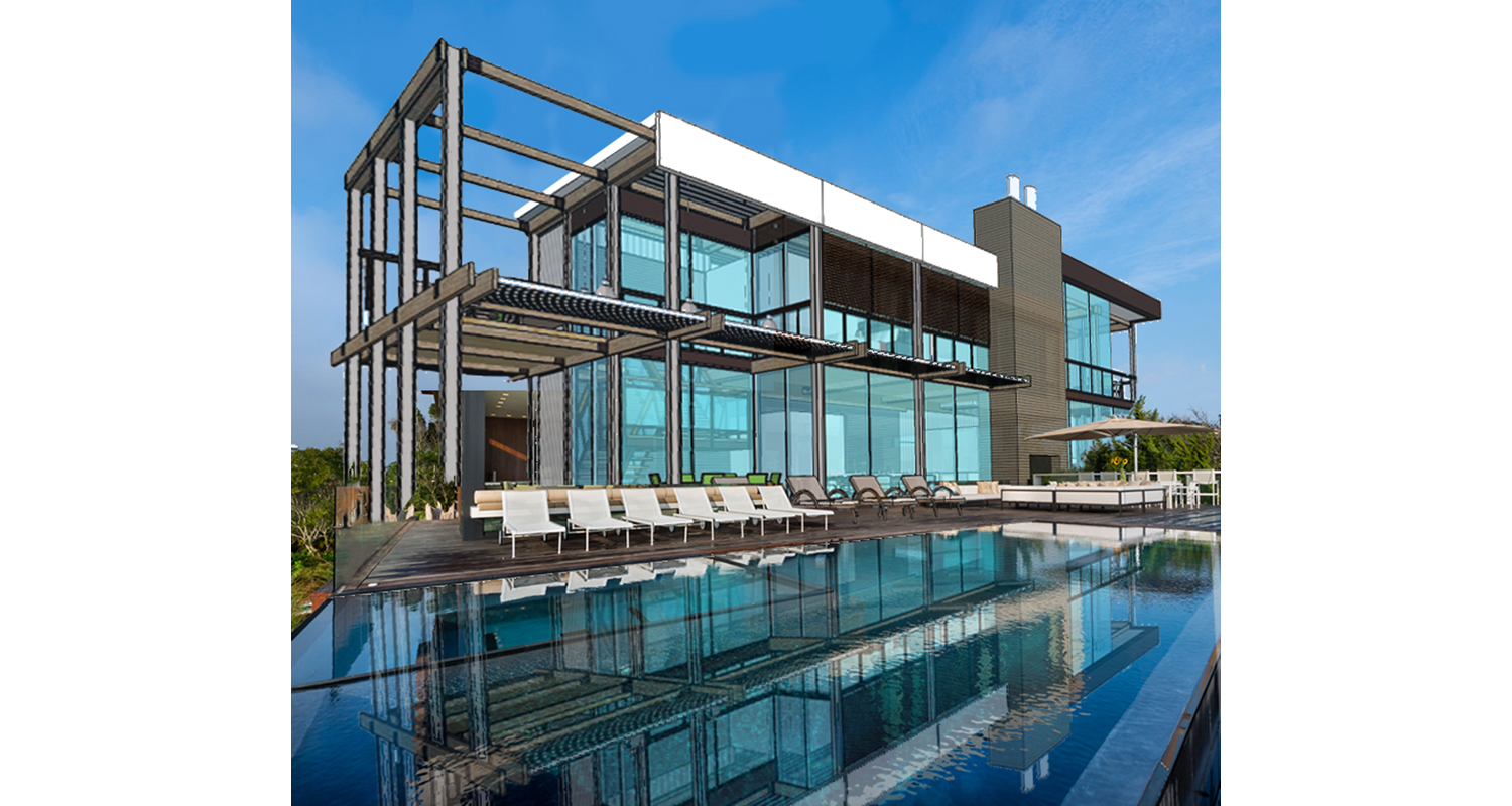 MODERN BEACH HOUSE