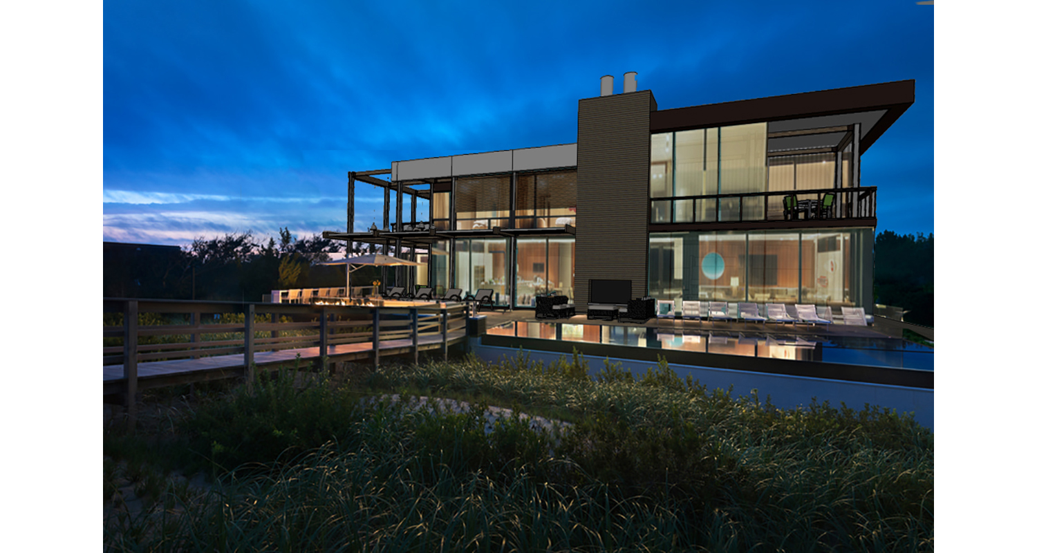 MODERN BEACH HOUSE