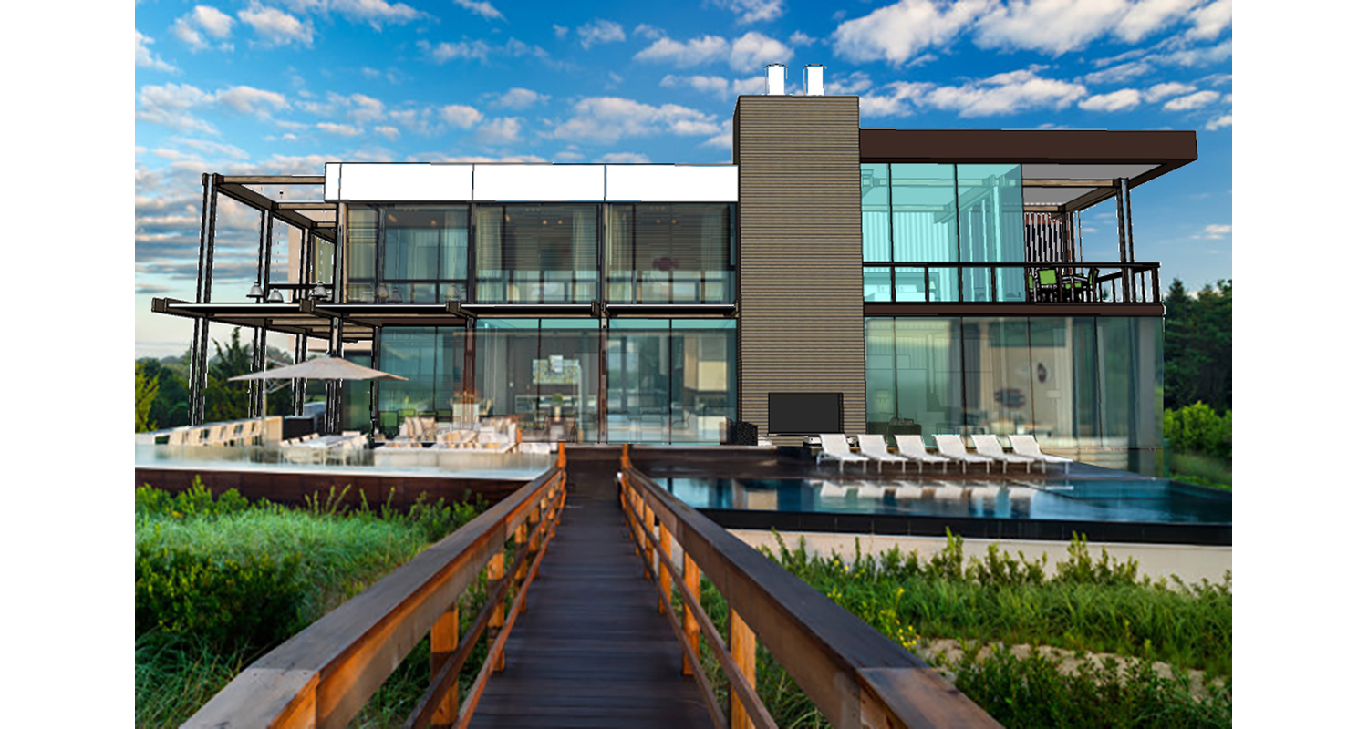 MODERN BEACH HOUSE