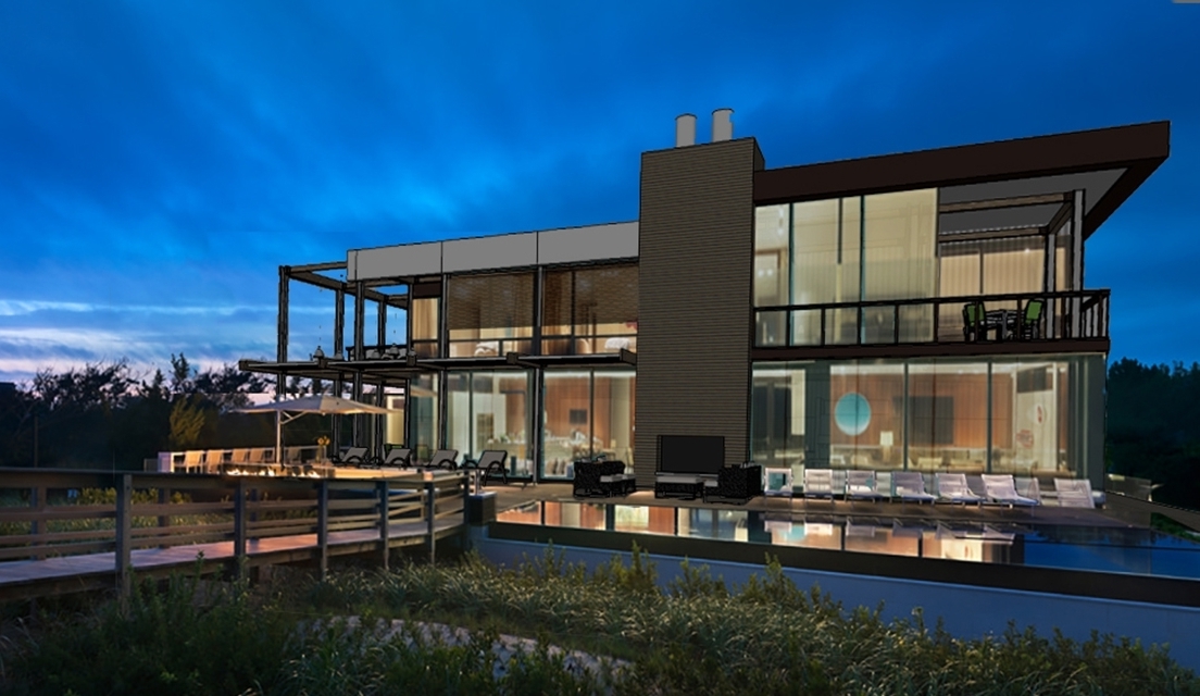 MODERN BEACH HOUSE