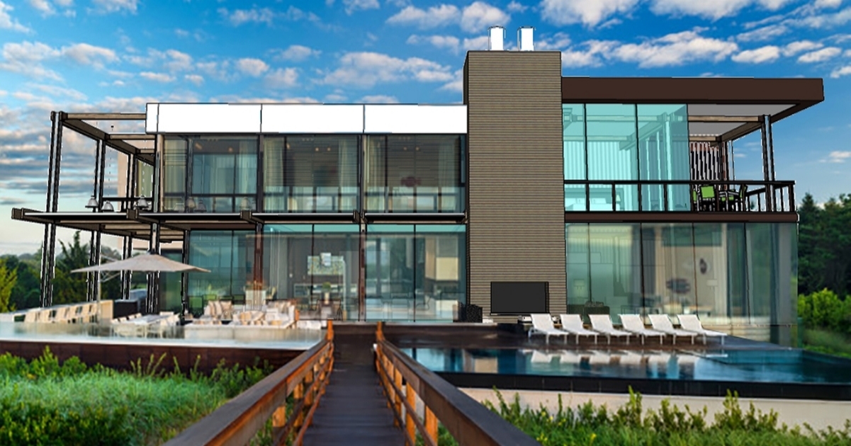 MODERN BEACH HOUSE