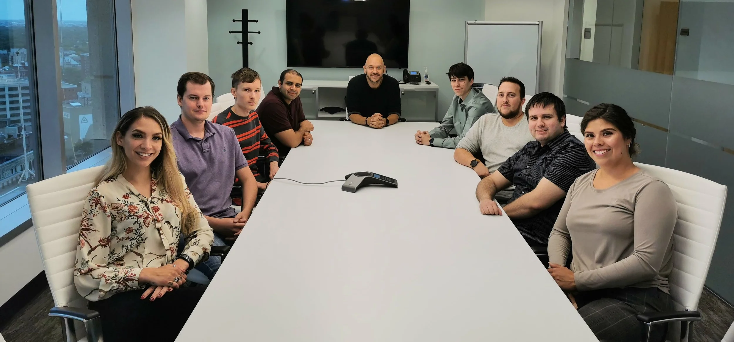 Strategy Session with some of the team.