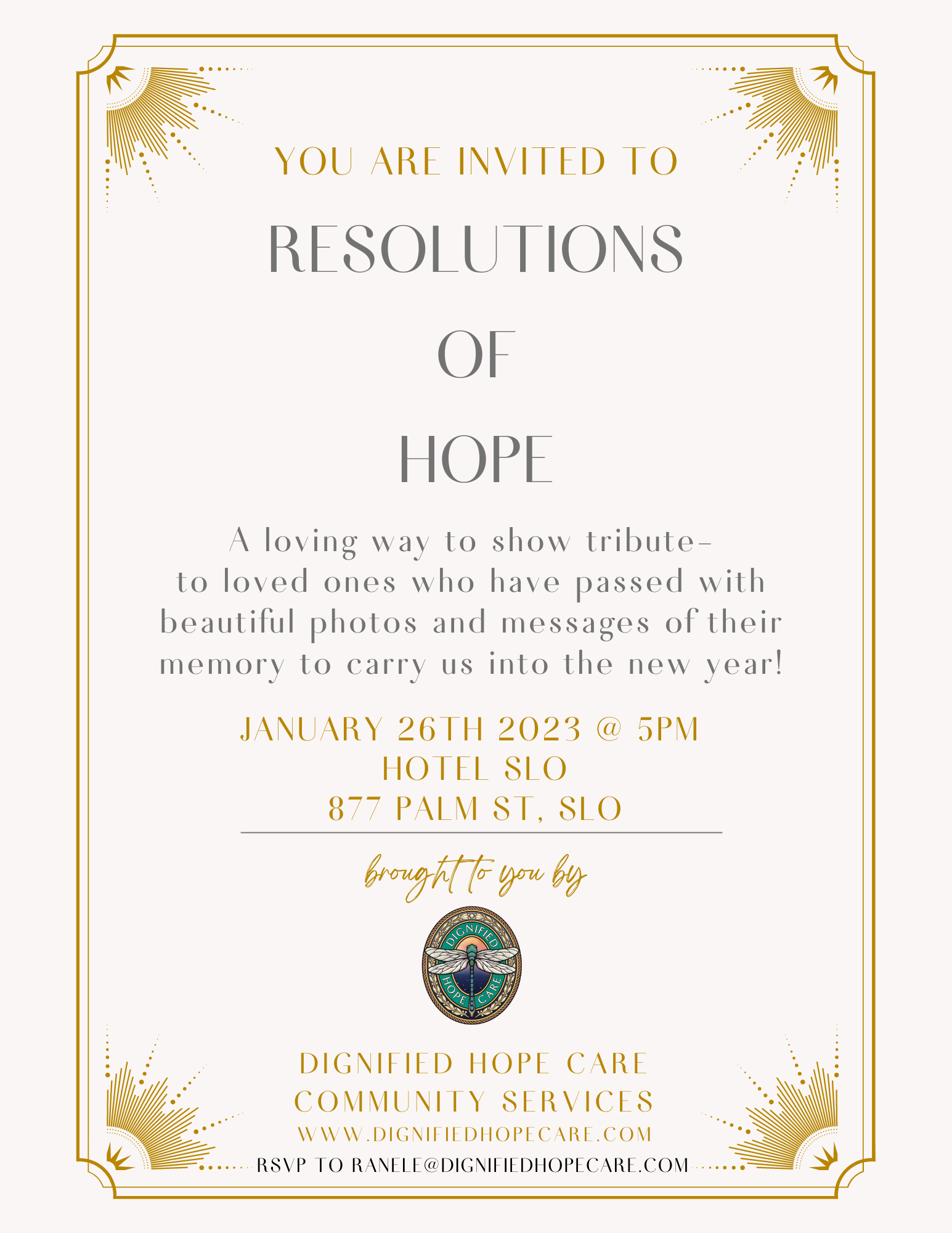 Resolutions of Hope Brochure