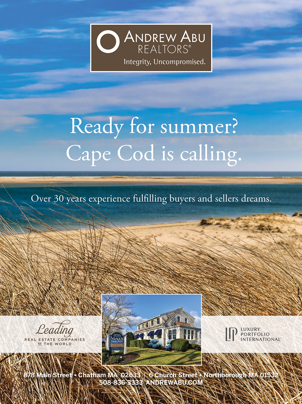Chatham Living Magazine Full Page Advertisement