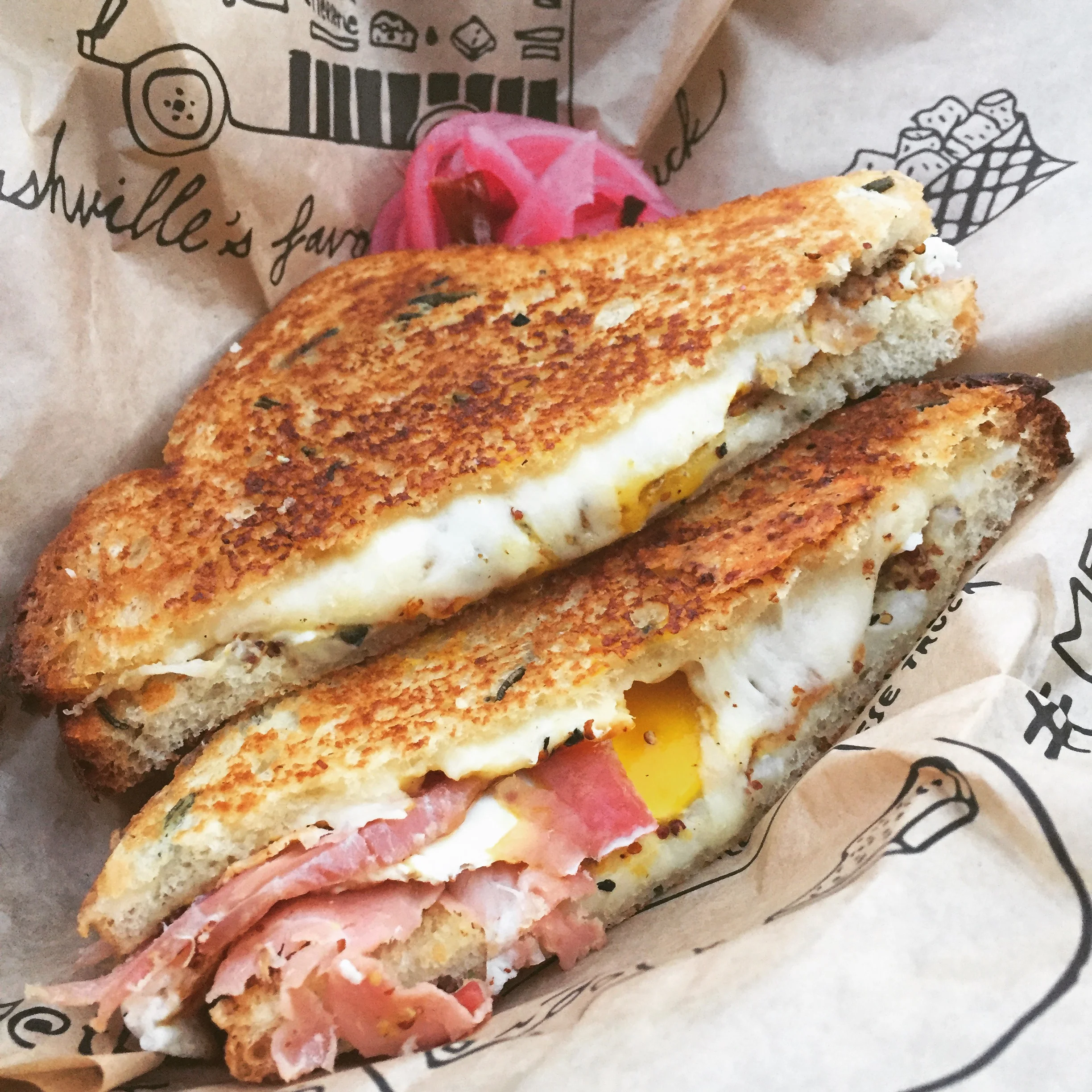 Croque Madame for "Chefs at the Market" series