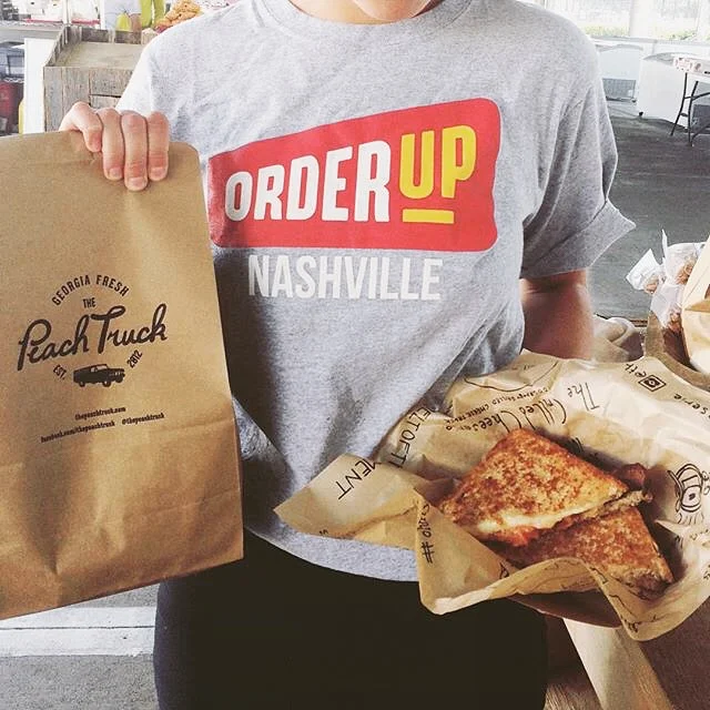 Order Up keeping us and The Peach Truck busy with deliveries!