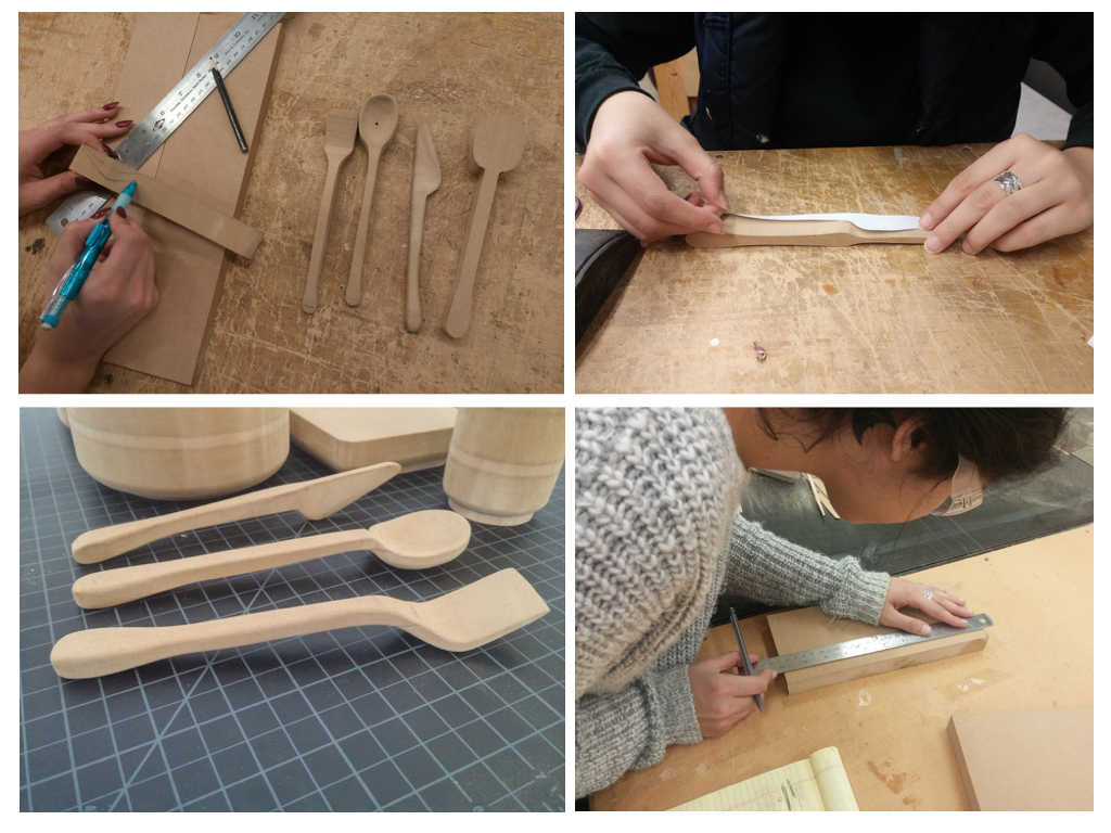 MDF cutlery models