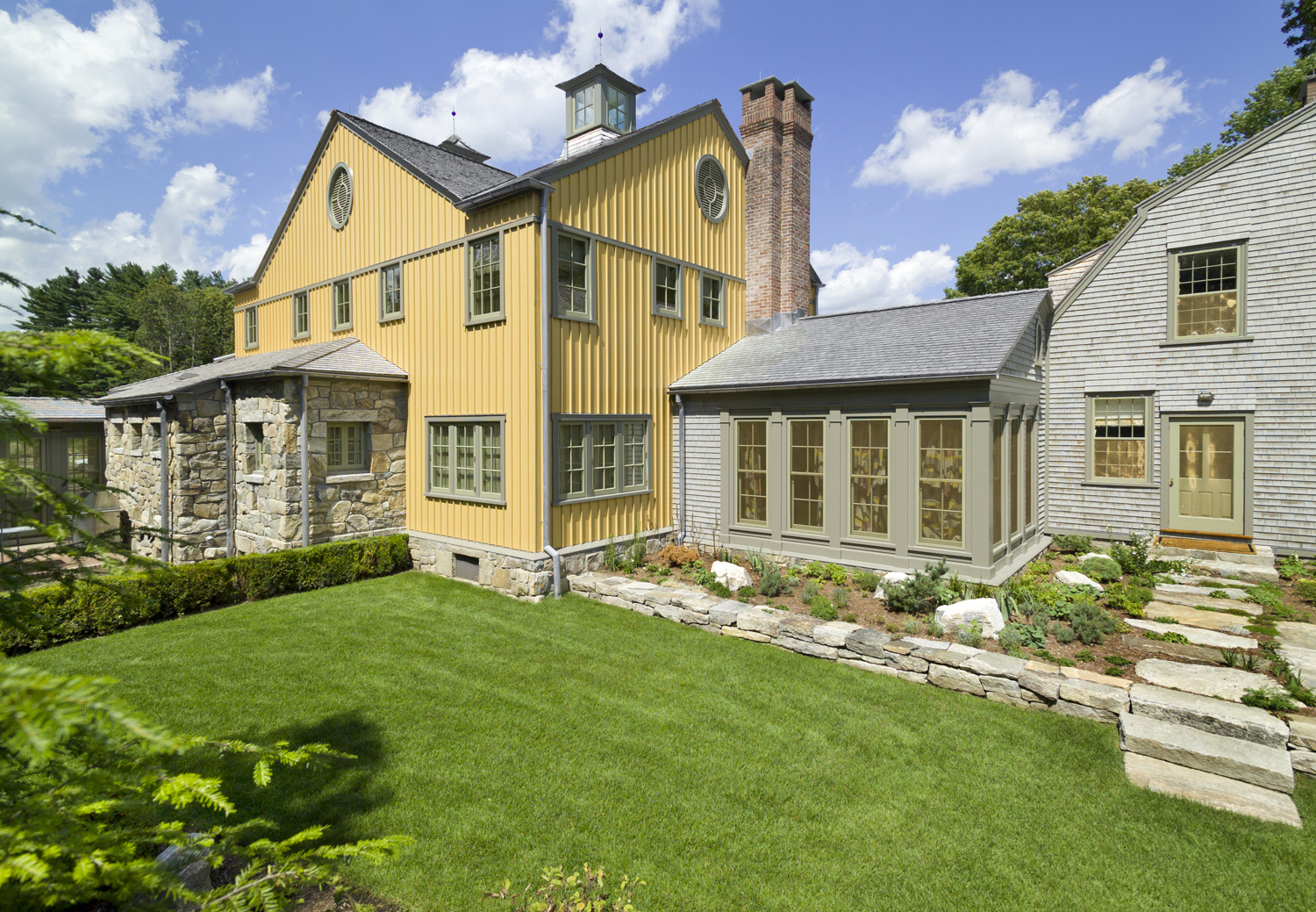 Redding, CT renovation of historic farmhouse  