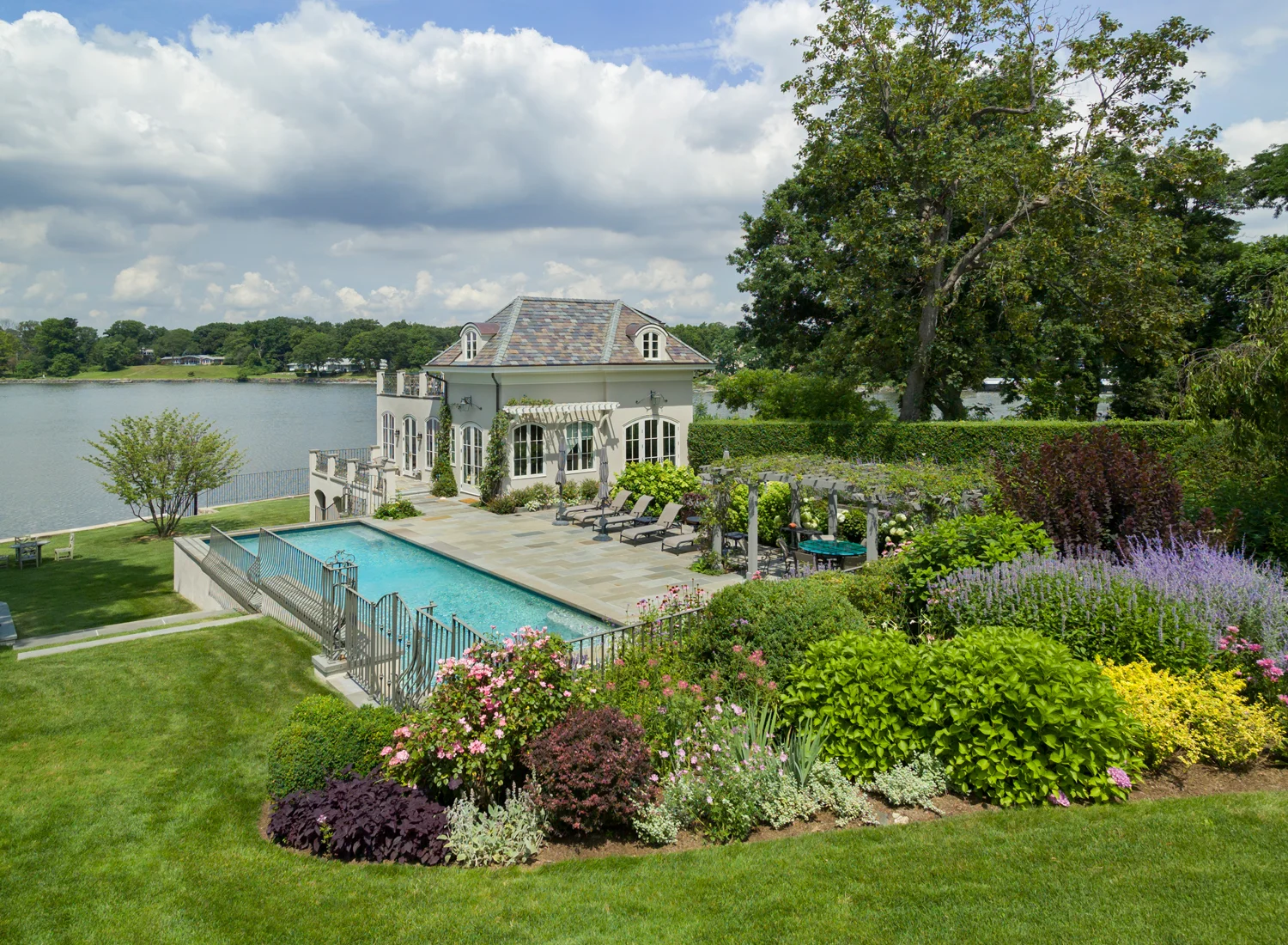 New Pool & Outbuilding, Larchmont NY
