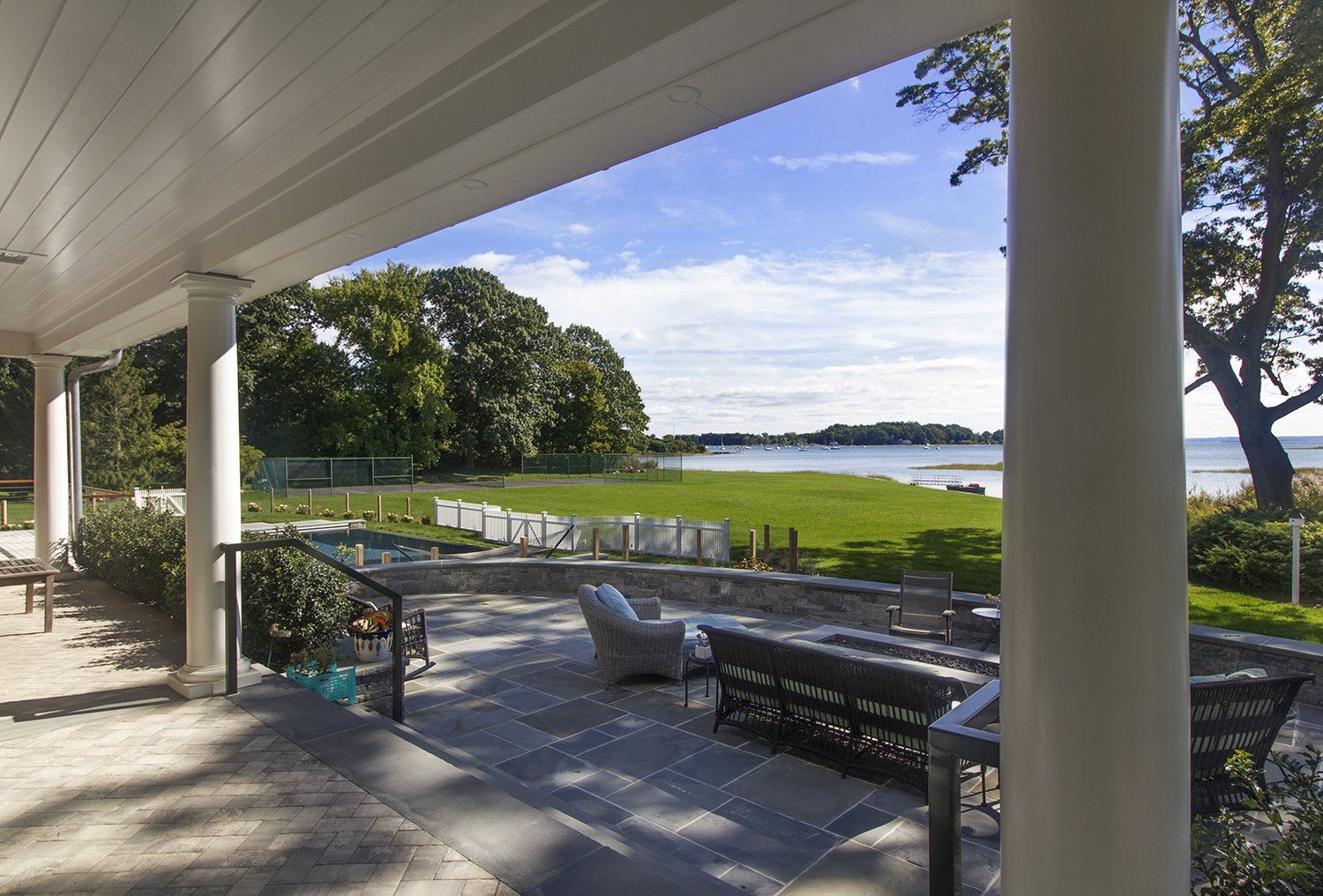 Davenport-Contracting-Waterfront-Custom-Home-Stone-Patio-Greenwich-CT