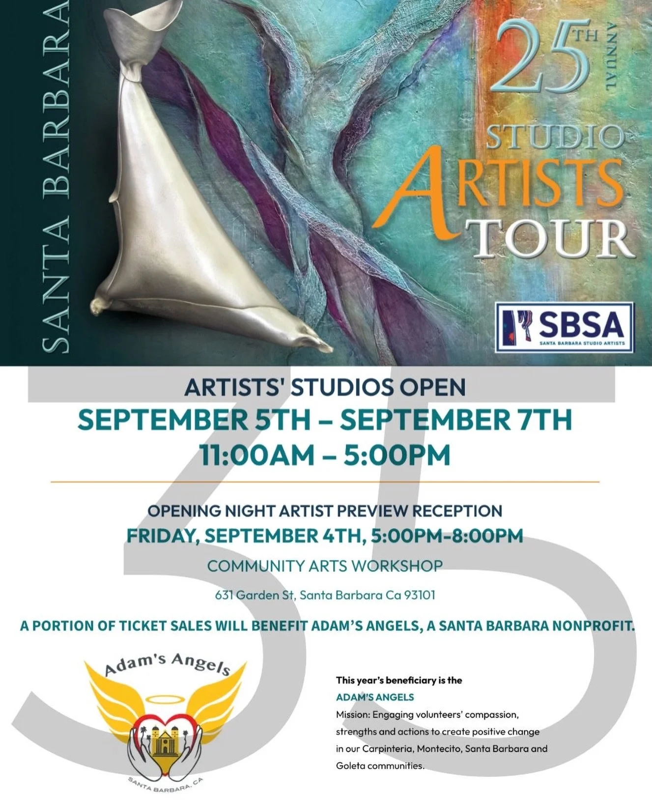 35 Days until Open Studios Tour 2026! The studio is transforming. New art is going up. One-of-a-kind works inspired by nature, texture, and movement. Seeing them in person brings the collection to life. If you&rsquo;re planning your Open Studios rout