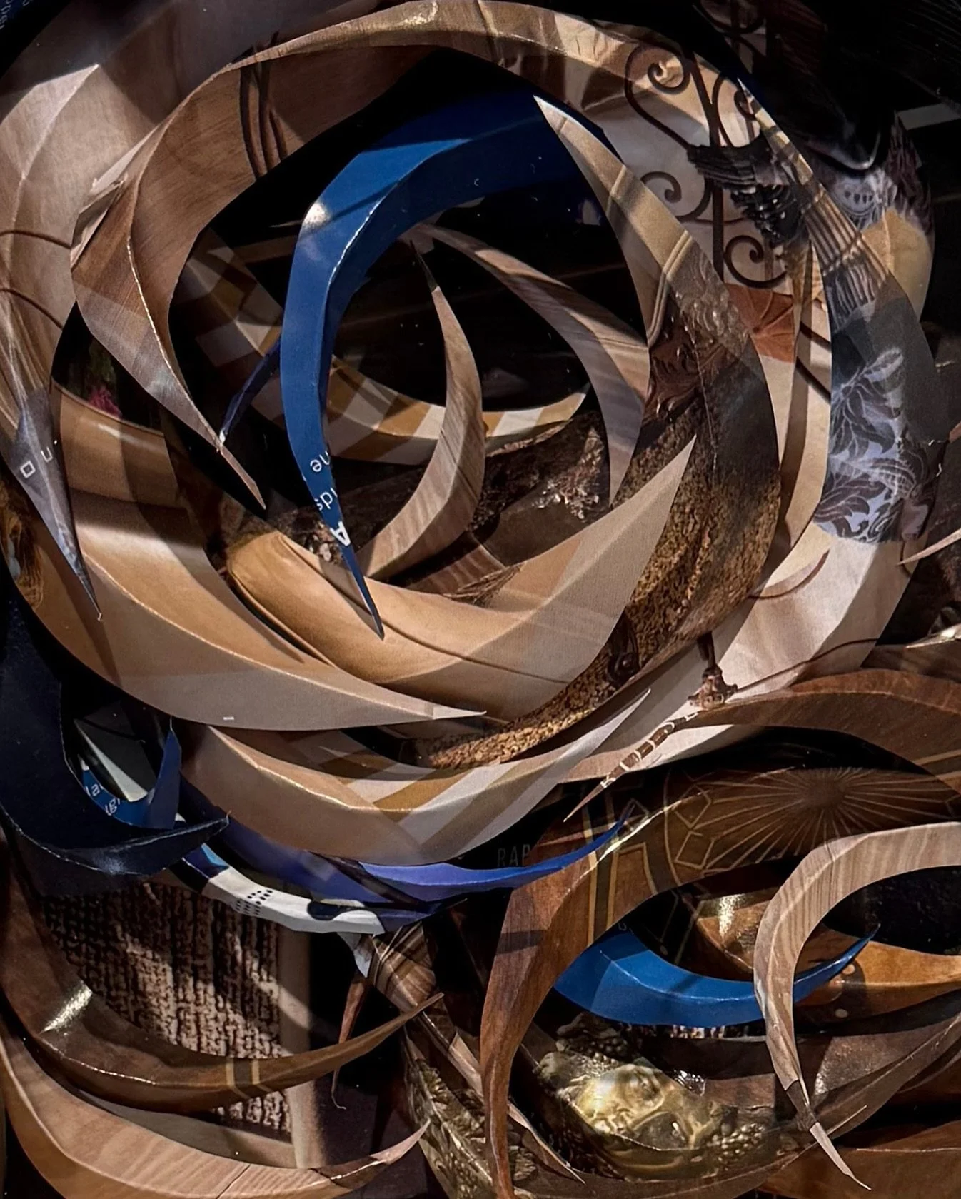 Desert Rose.  Reimagining recycled paper through art.

#paperart