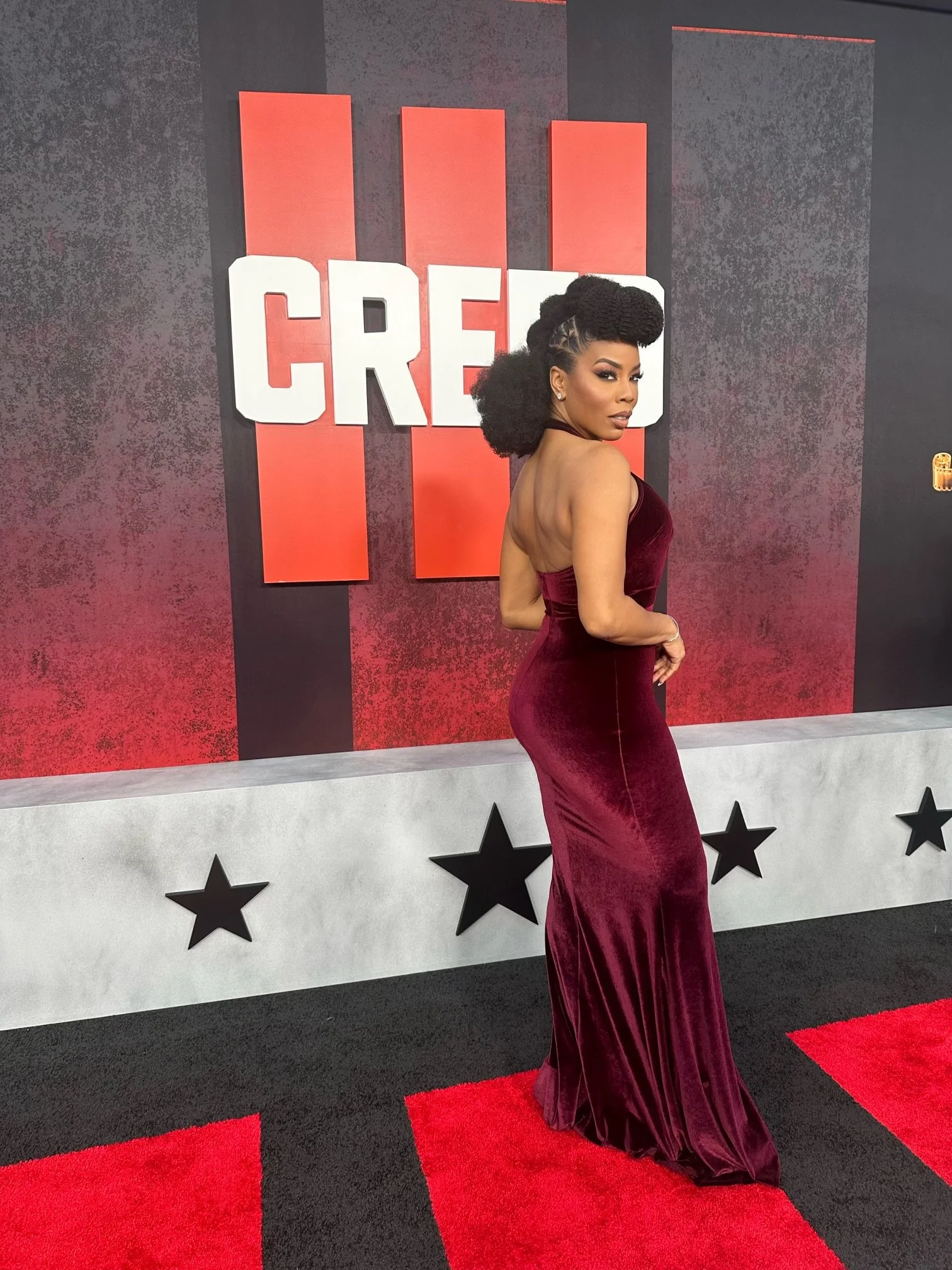  Brandee Evans for Creed Premier Red Carpet 