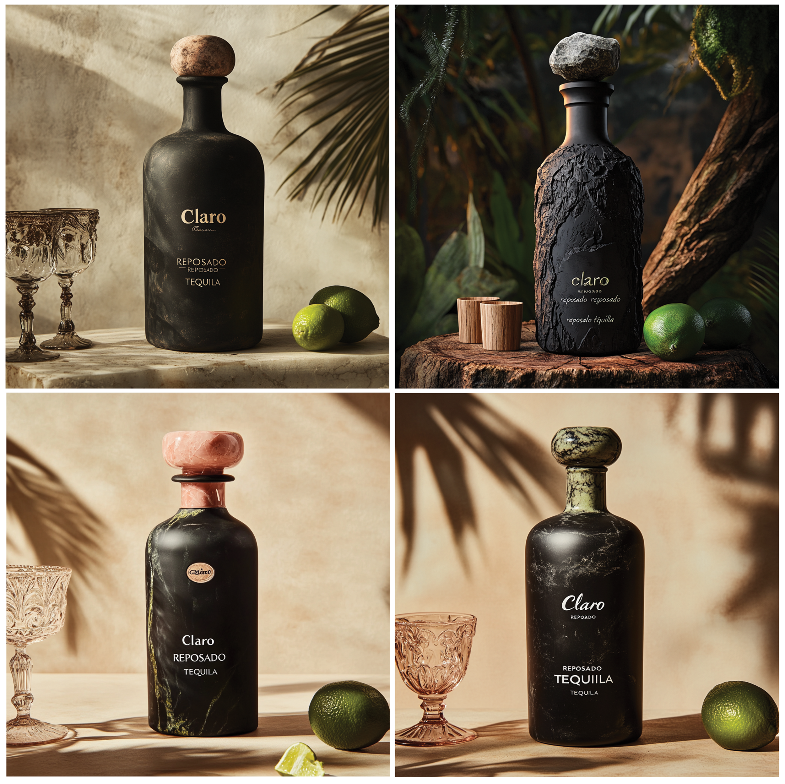 Claro Tequila - package design