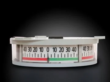 Rudder angle indicator system