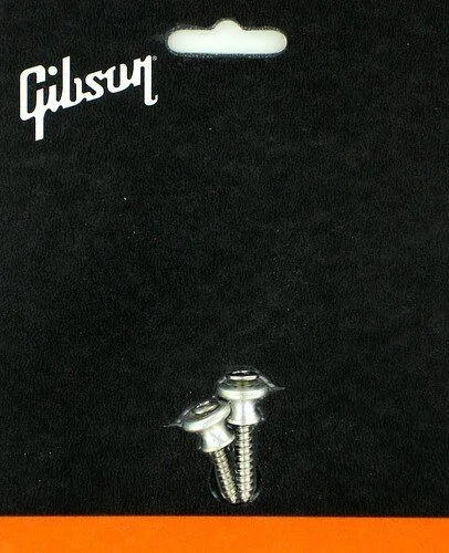 Gibson Strap Buttons Aluminum / 2-Pack — Rainbow Music