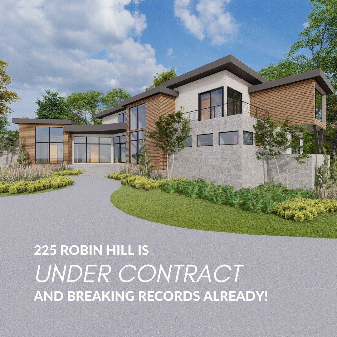 We&rsquo;ve broken the neighborhood record&hellip; again!

Robin Hill has made a huge splash in West Meade already. This home went under contract recently for a whopping $5.25mil while still under construction! 

At $750 / SF, this tops the neighborh