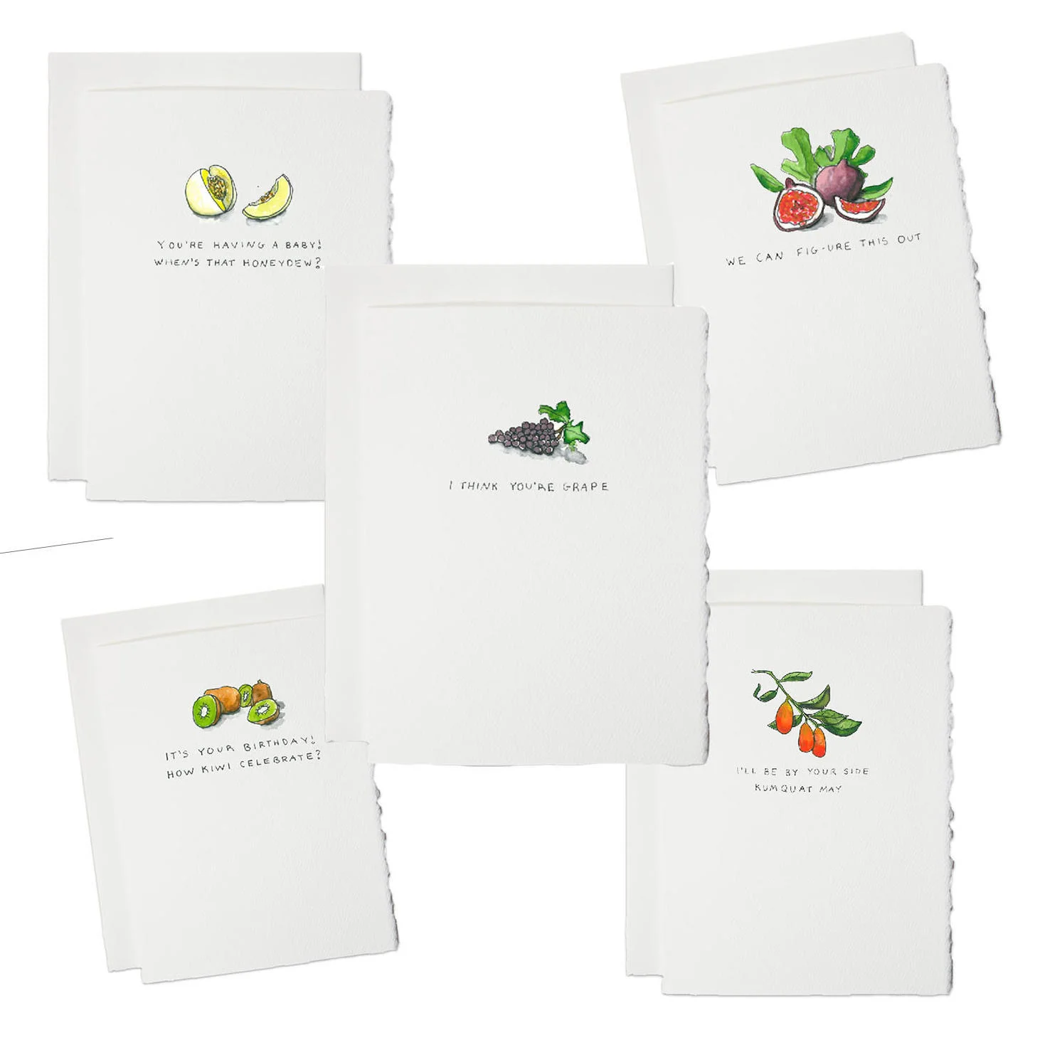 Fruit Card Pack (10 Cards)