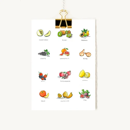 Fruit Print