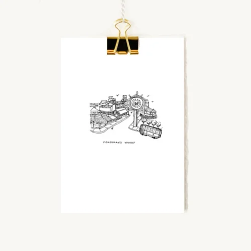 Fisherman's Wharf Print