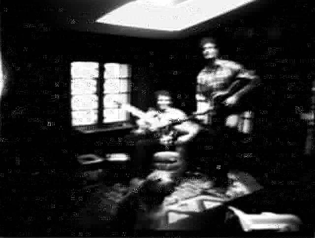 Ben and Doc Zig jamming at home