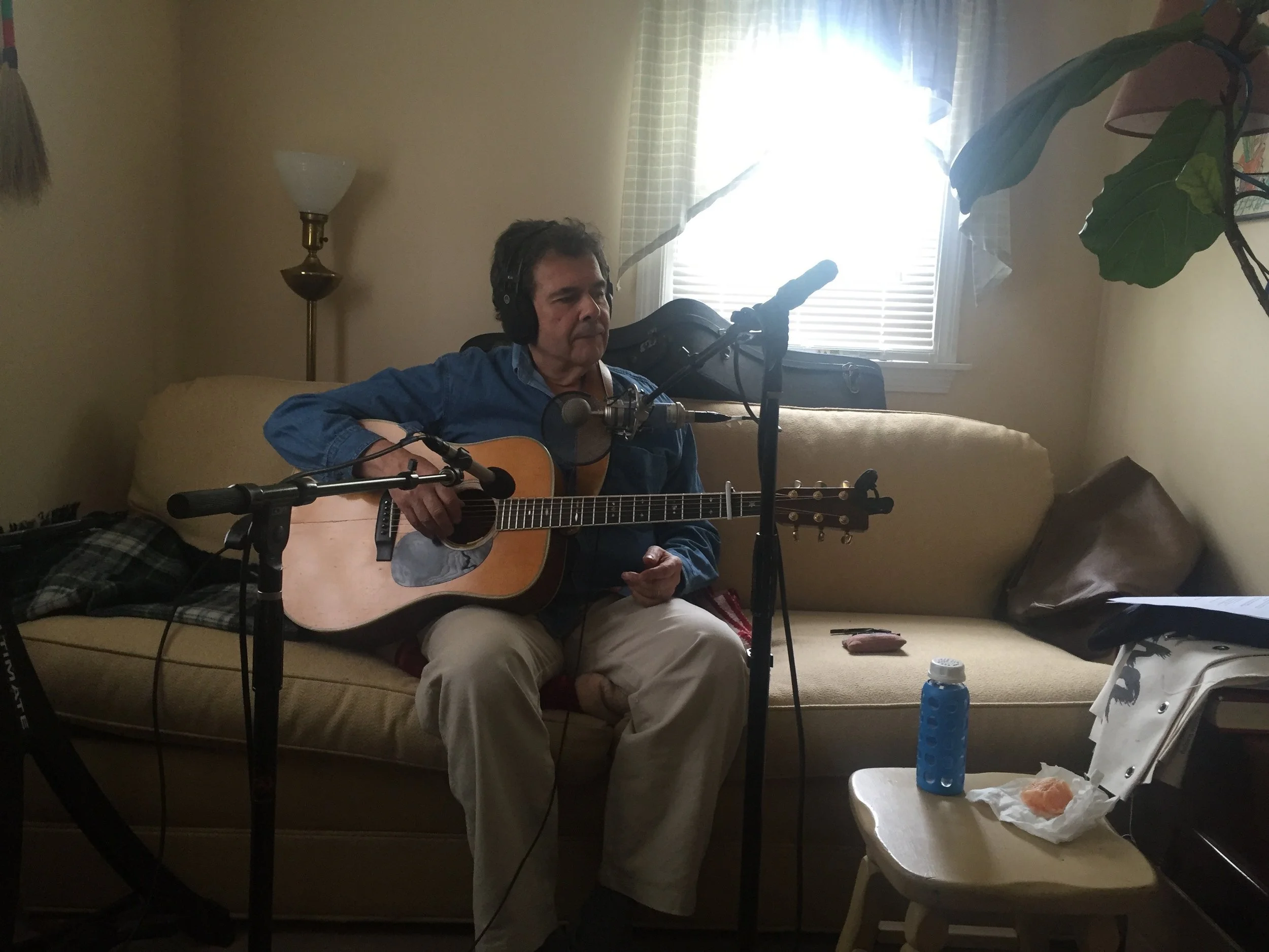 Doc Zig recording at home