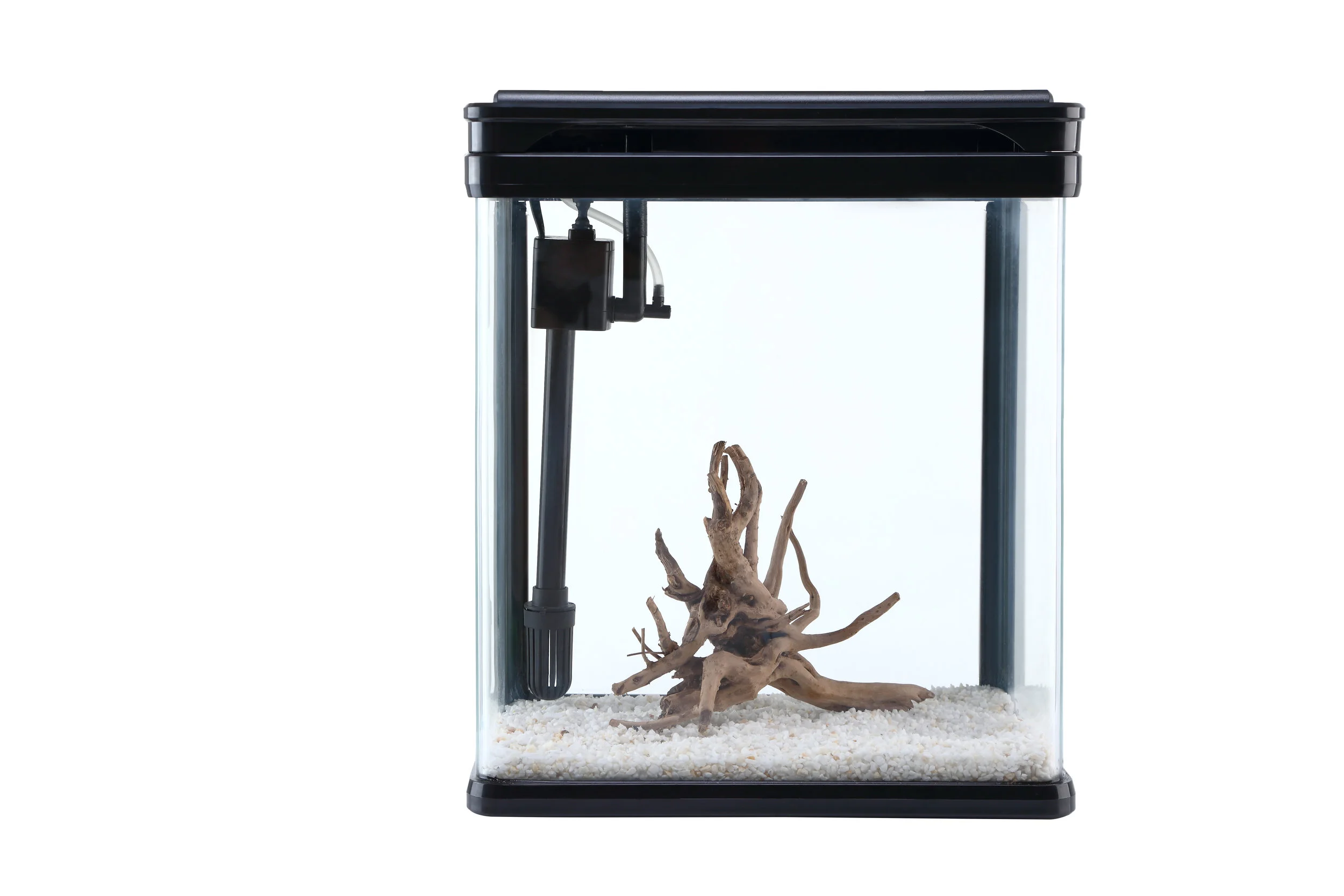  5,10,16 gallon tank complete with top filter and led light  Touch switch to control 3 setting of light&nbsp;  Soft closing led&nbsp; 