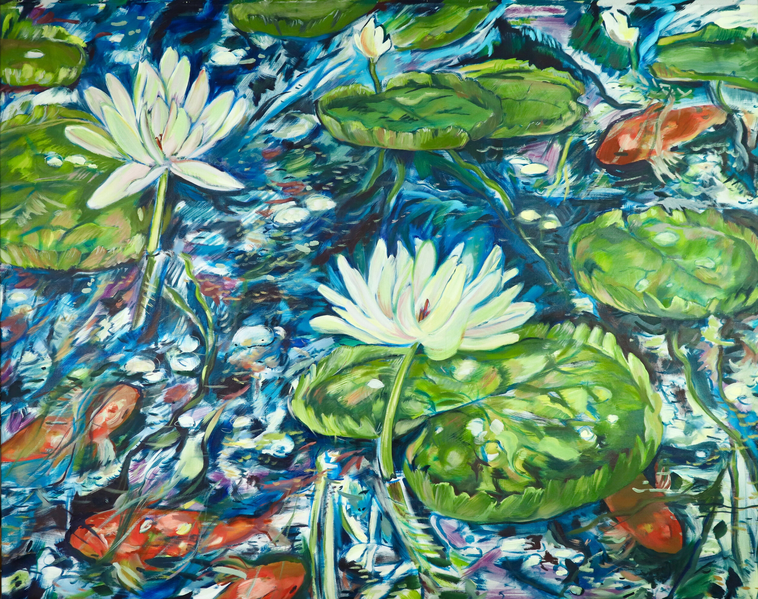 Lily Gaines_Oils Lillies_2.jpg