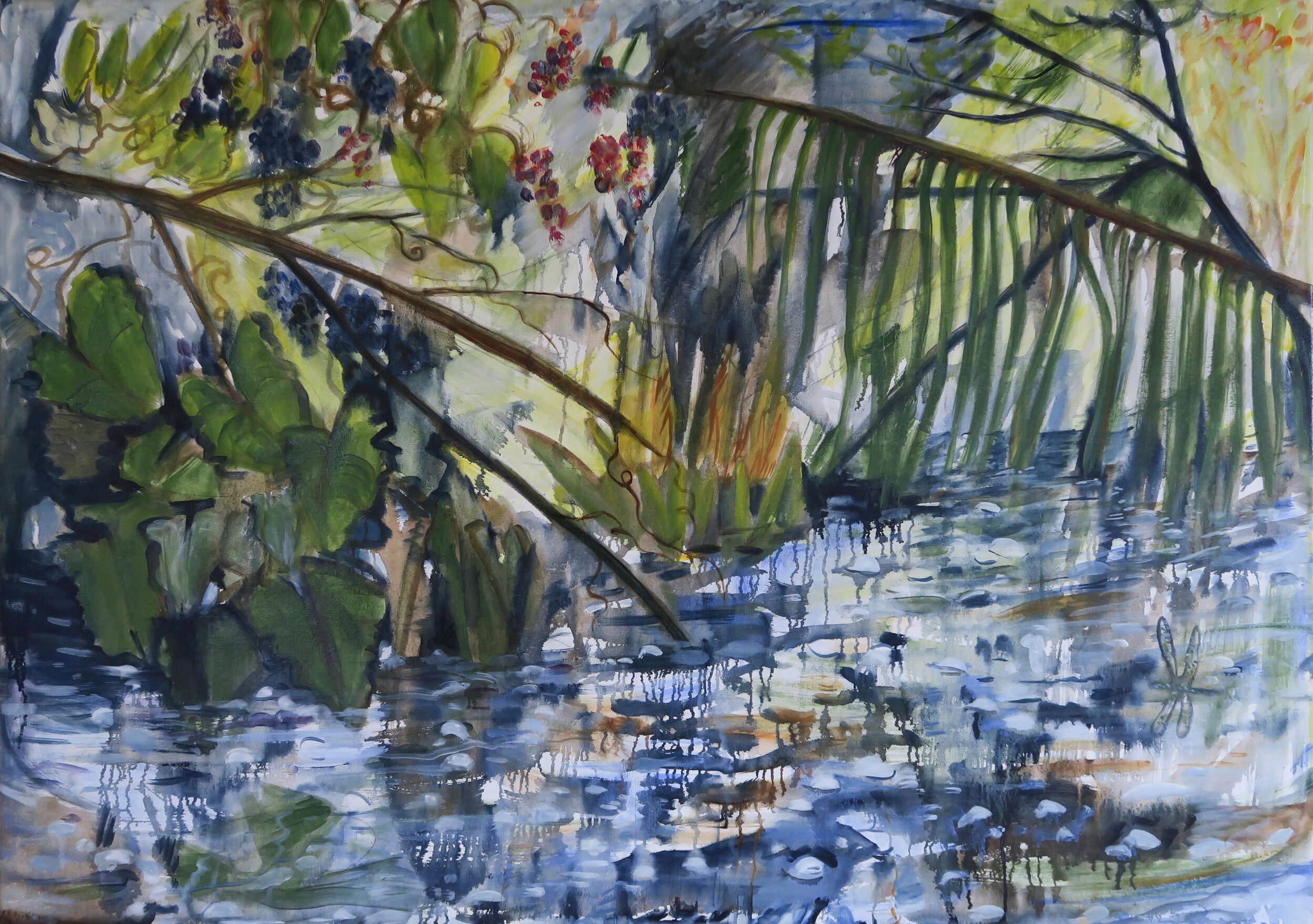 Lily Gaines_Oils_Lily-Pond1.JPG