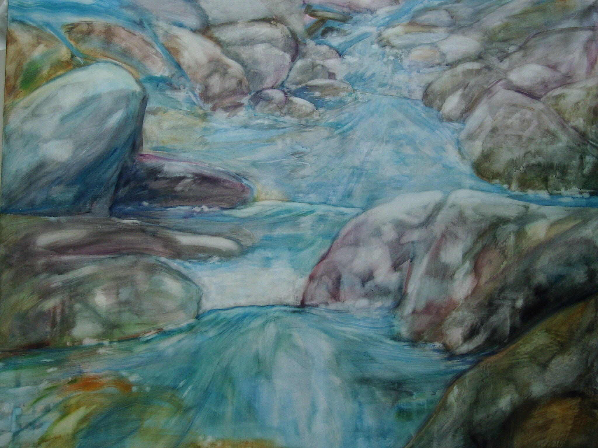 Lily Gaines_Oils_Water-and-Rocks11.JPG