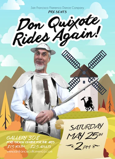 Early Bird Tickets on Sale for Don Quixote Rides Again!